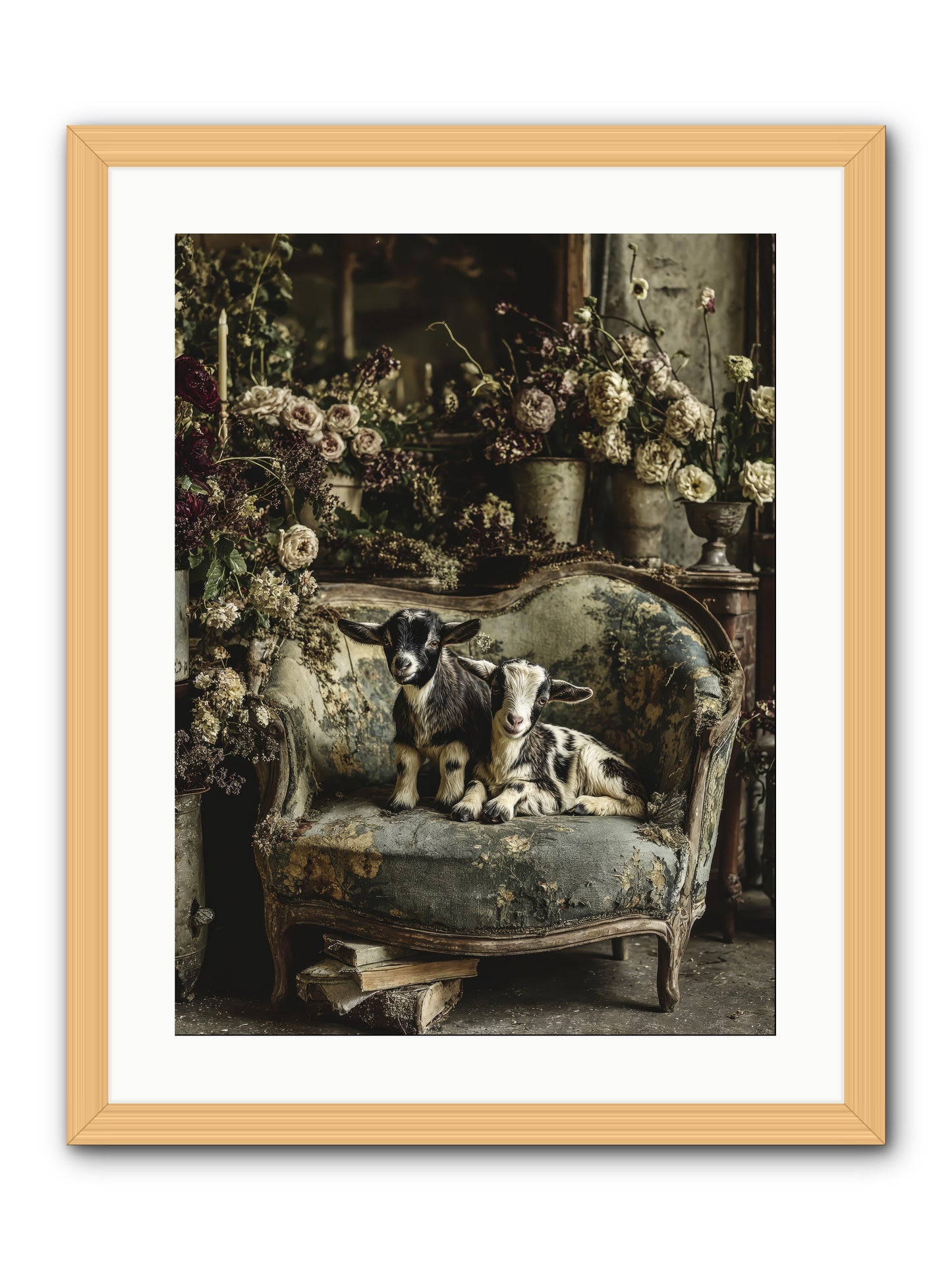 Pixie dust -- Framed Print - Natural 18x24