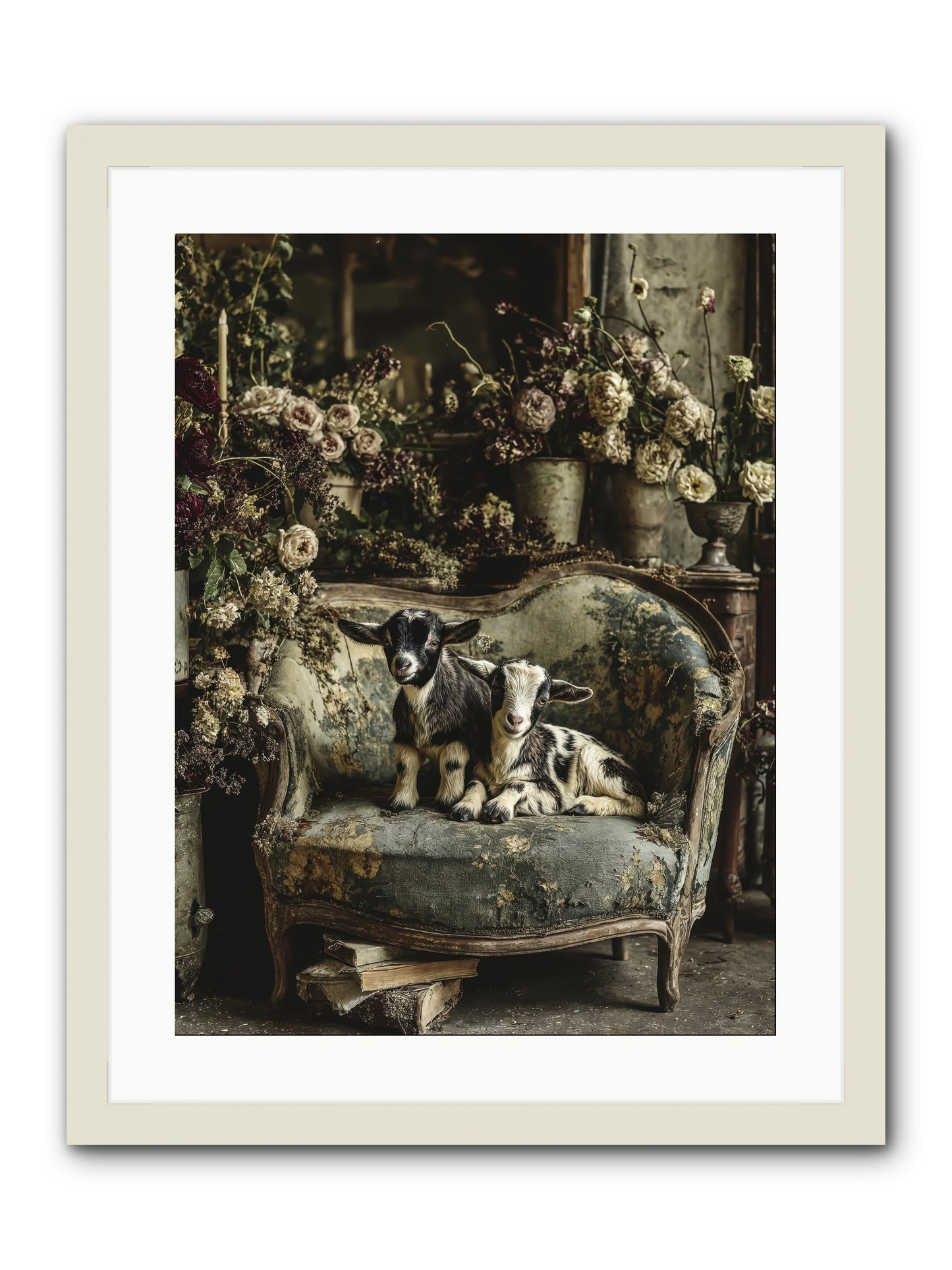 Pixie dust -- Framed Print - White 18x24