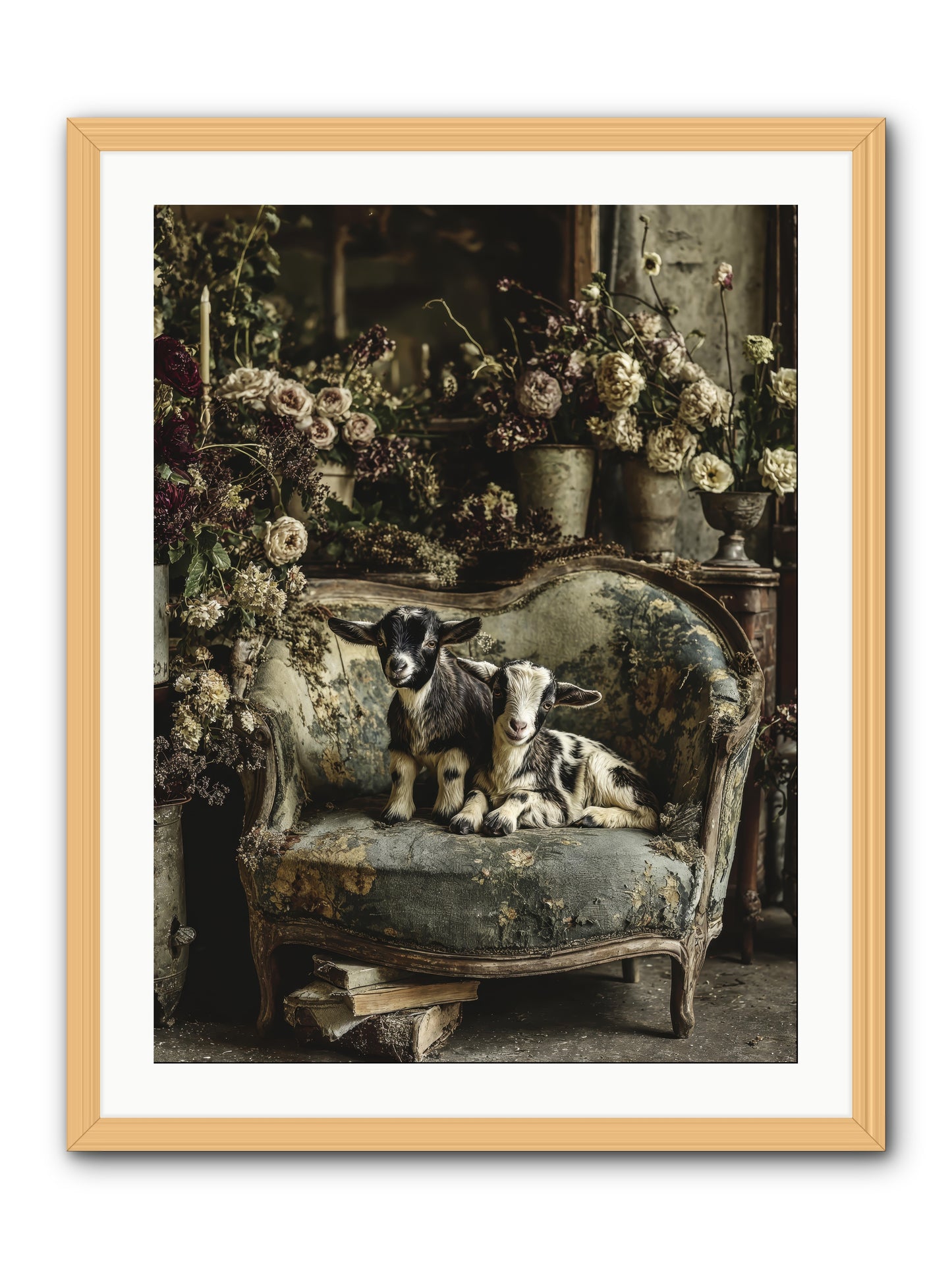 Pixie dust -- Framed Print - Natural 24x32