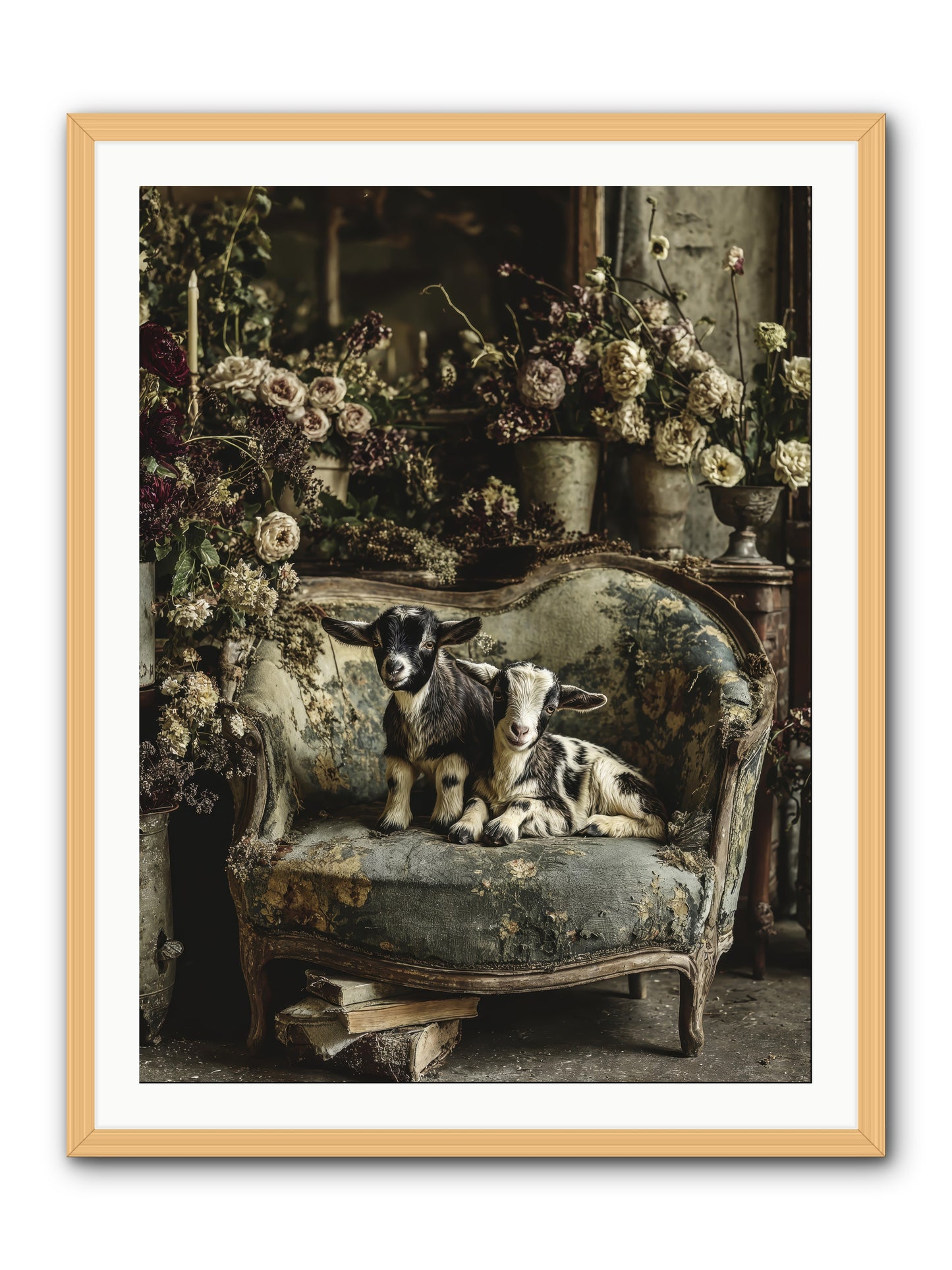 Pixie dust -- Framed Print - Natural 30x40
