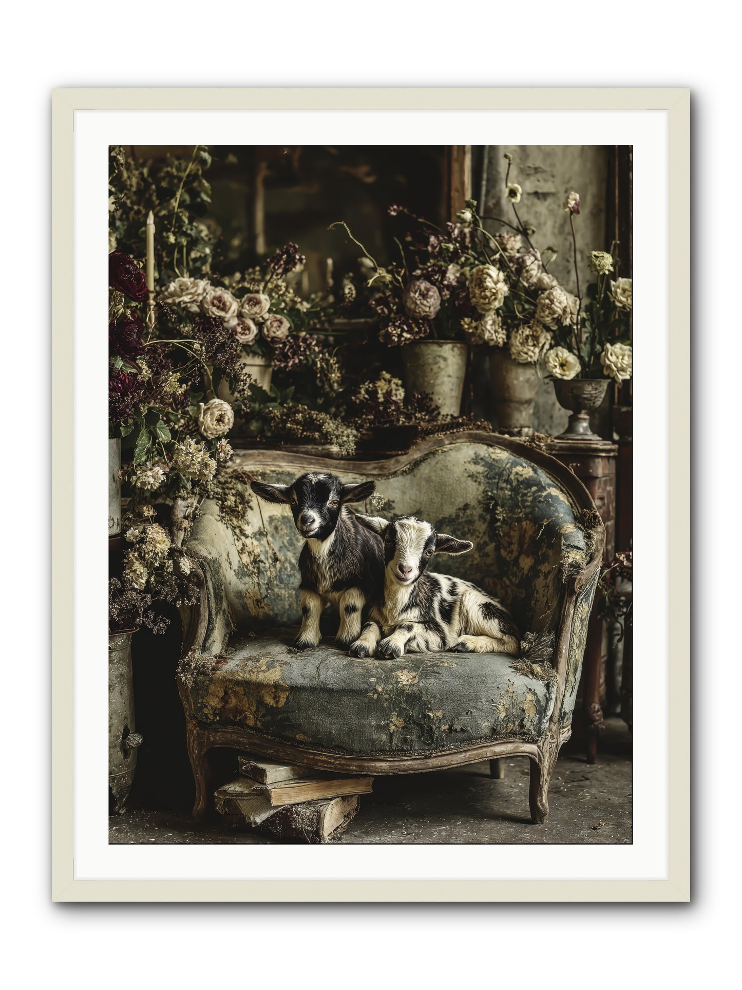 Pixie dust -- Framed Print - White 30x40