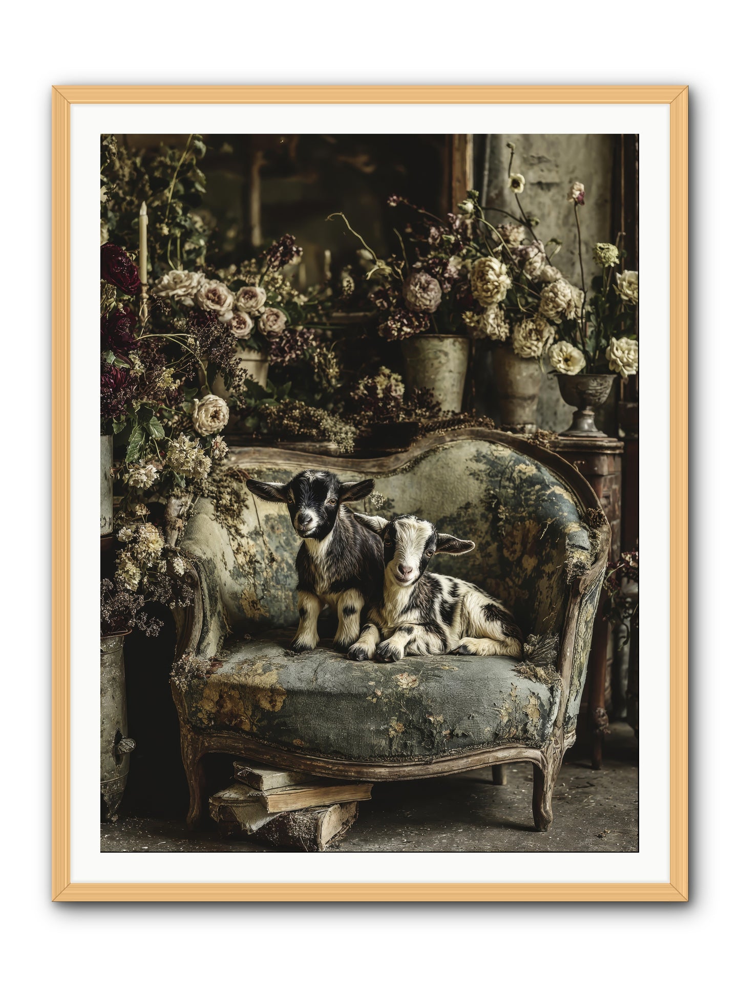 Pixie dust -- Framed Print - Natural 36x48