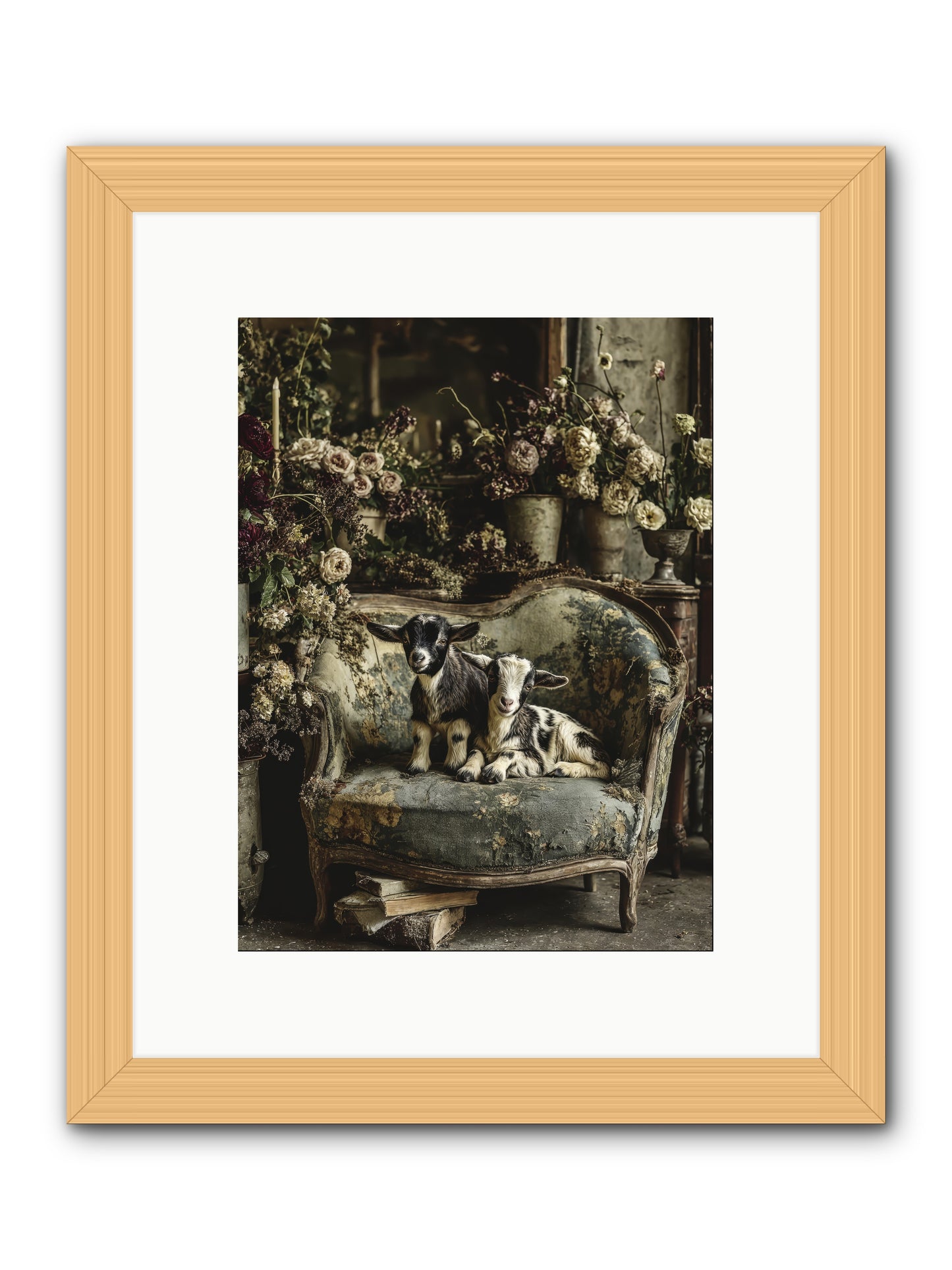 Pixie dust -- Framed Print - Natural 9x12