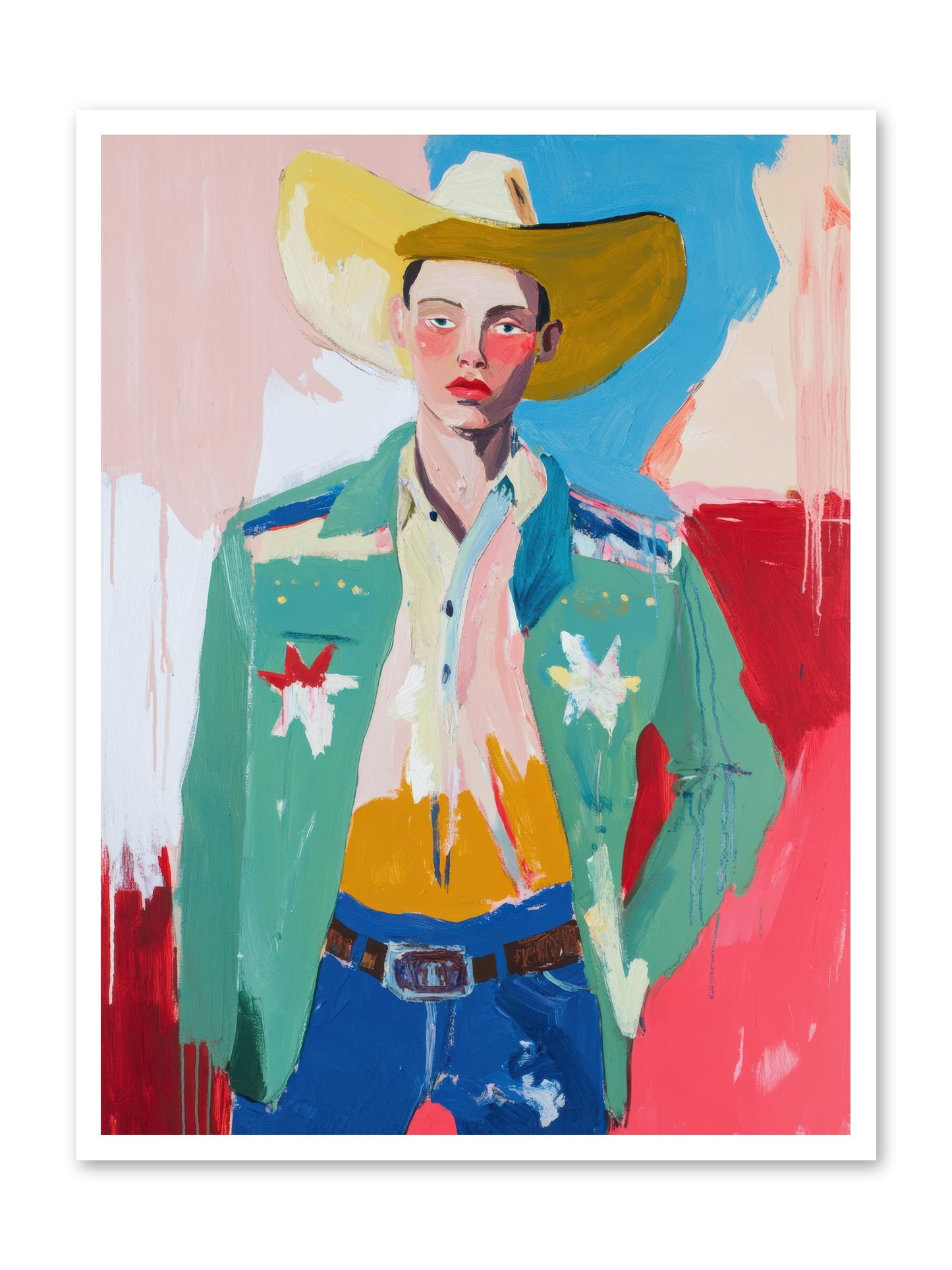 Plains Drifter -- Paper Print 30x40