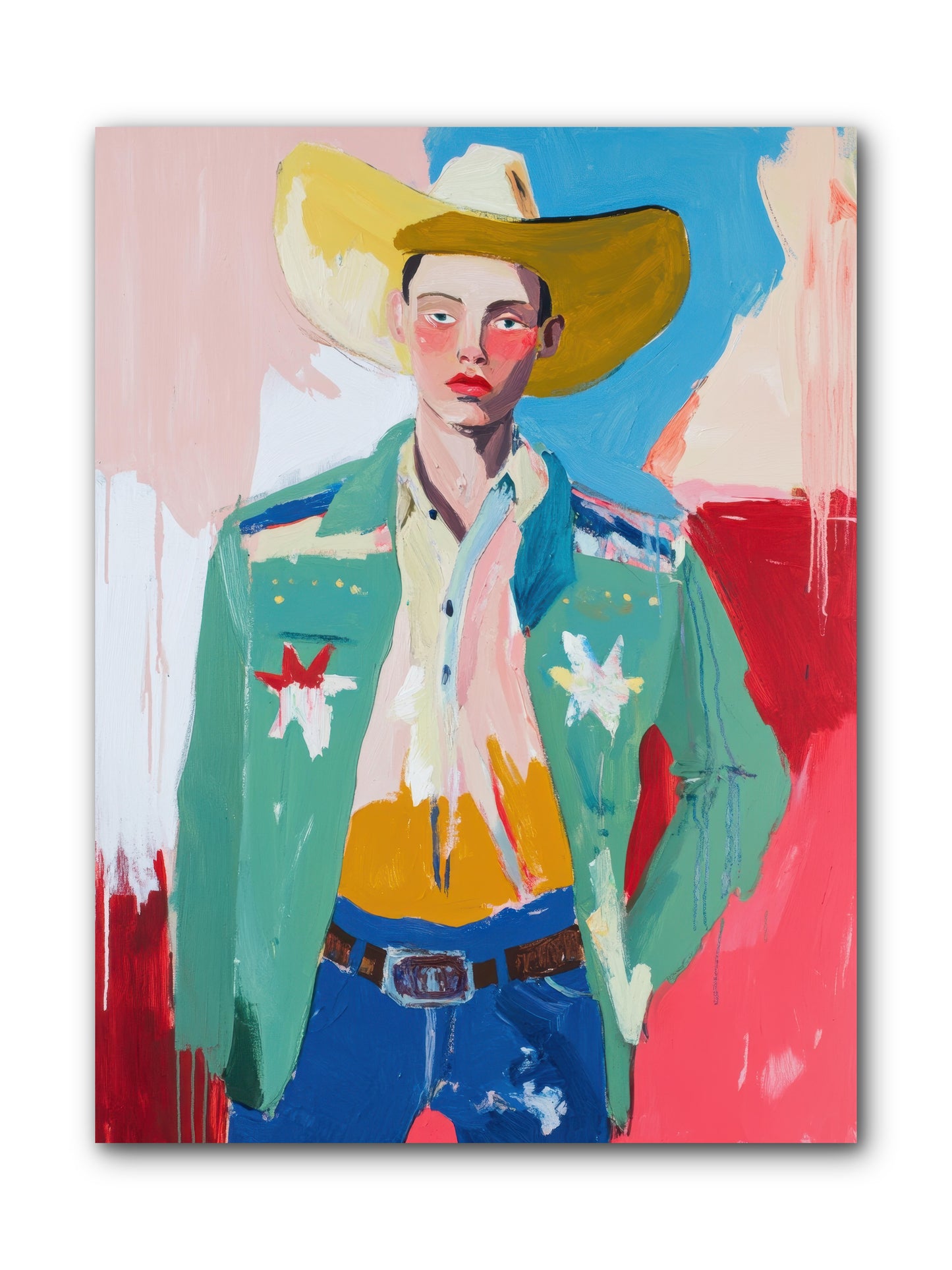 Plains Drifter -- Wrapped Canvas 9x12