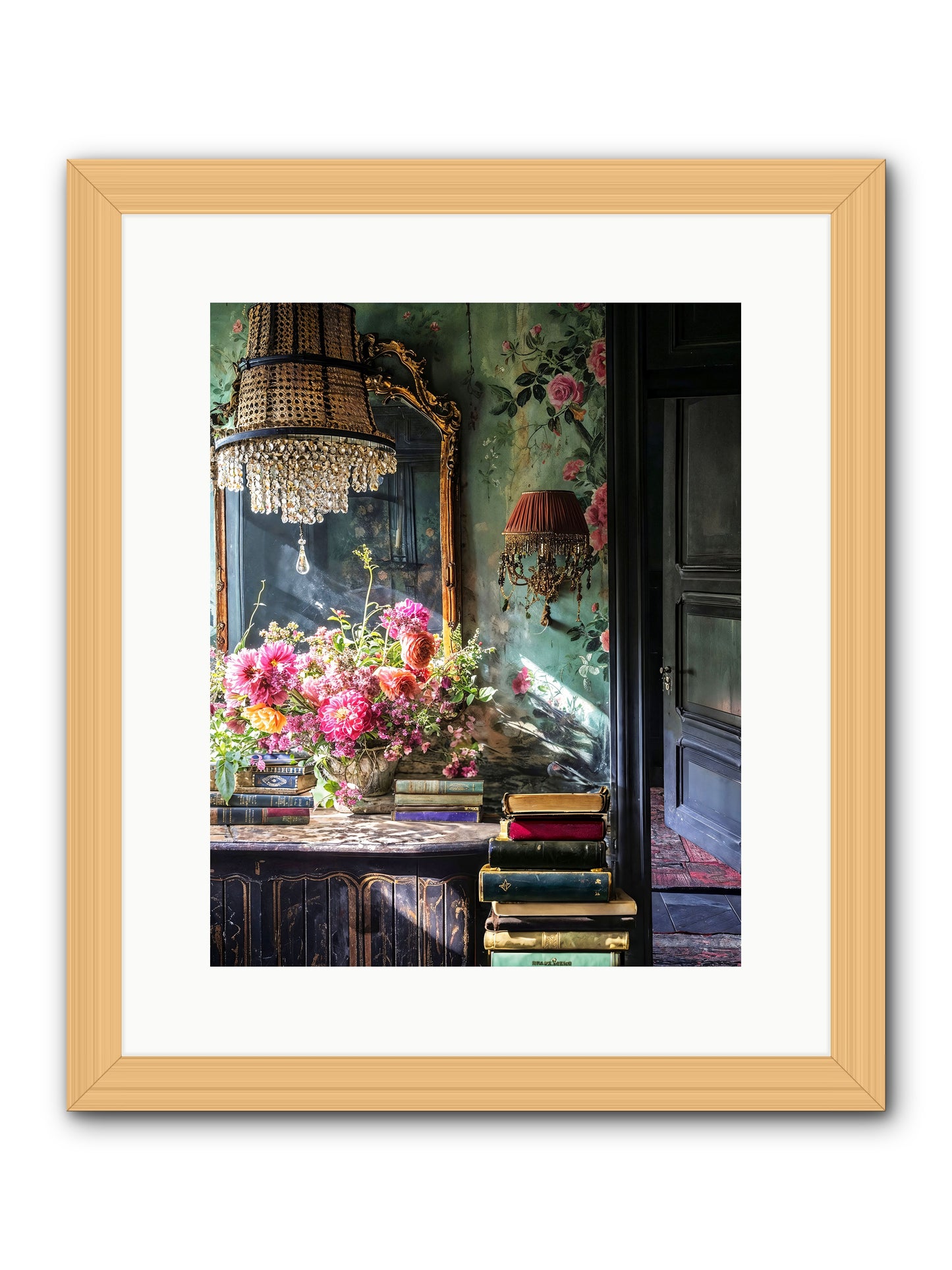 Pleasantly Surprised -- Framed Print - Natural 12x15