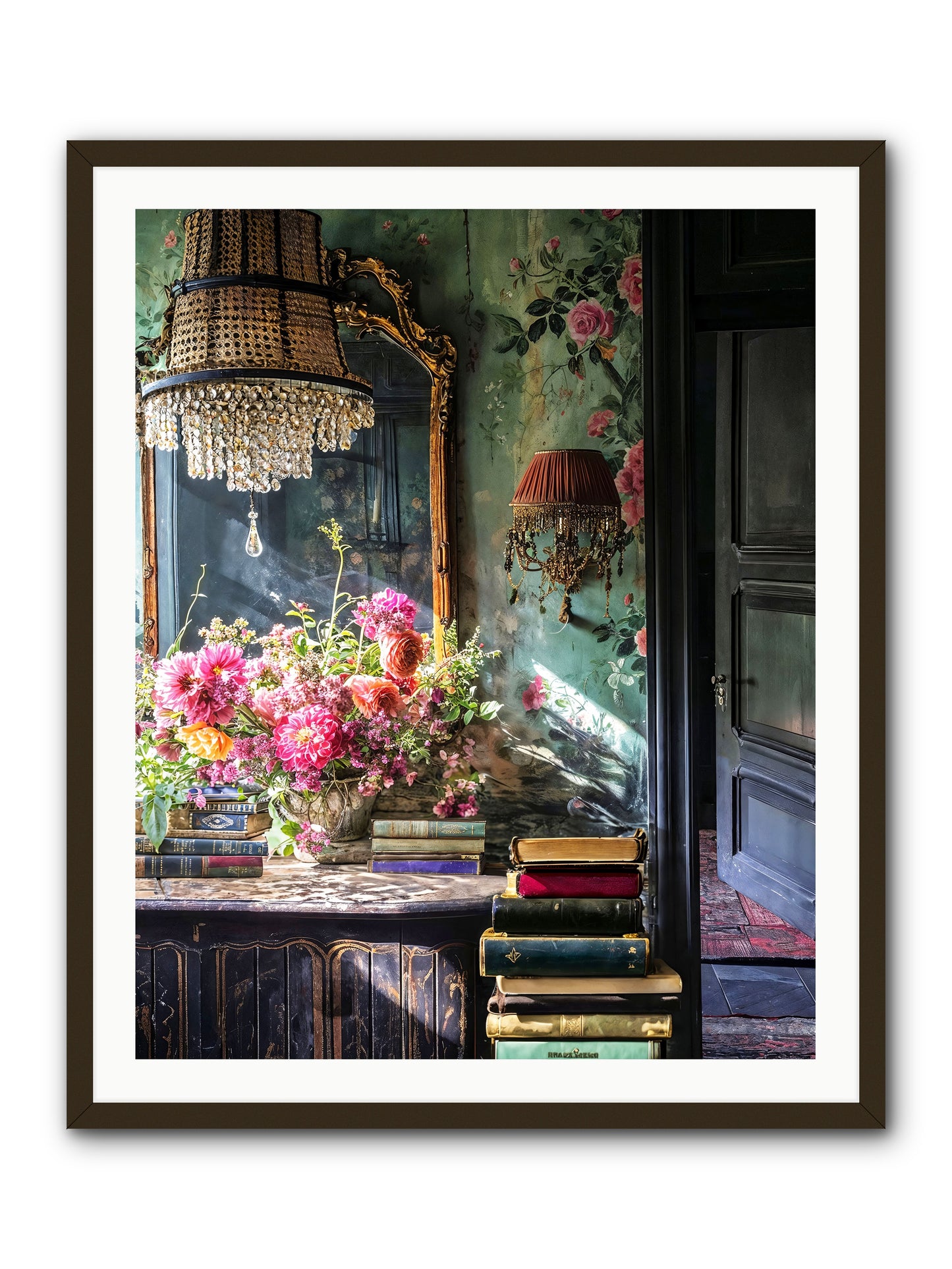 Pleasantly Surprised -- Framed Print - Black 32x40