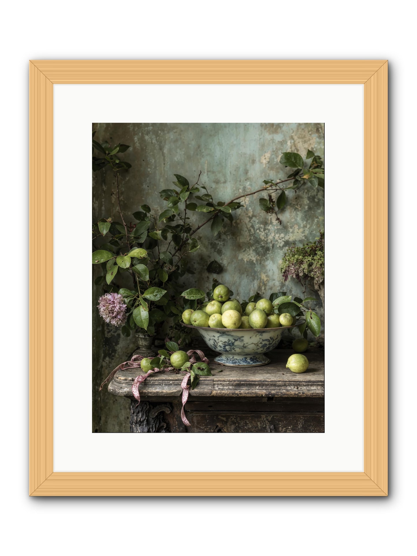 Plein Air -- Framed Print - Natural 12x16