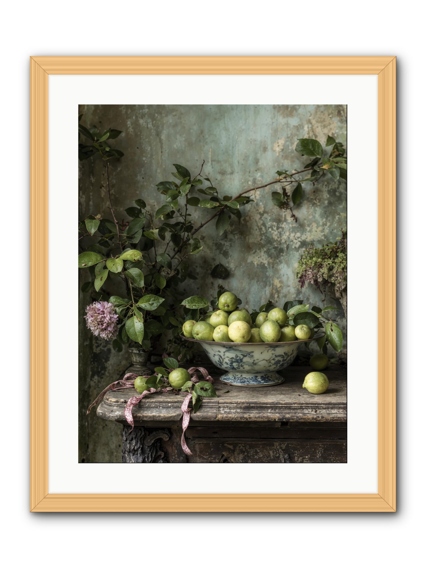 Plein Air -- Framed Print - Natural 18x24