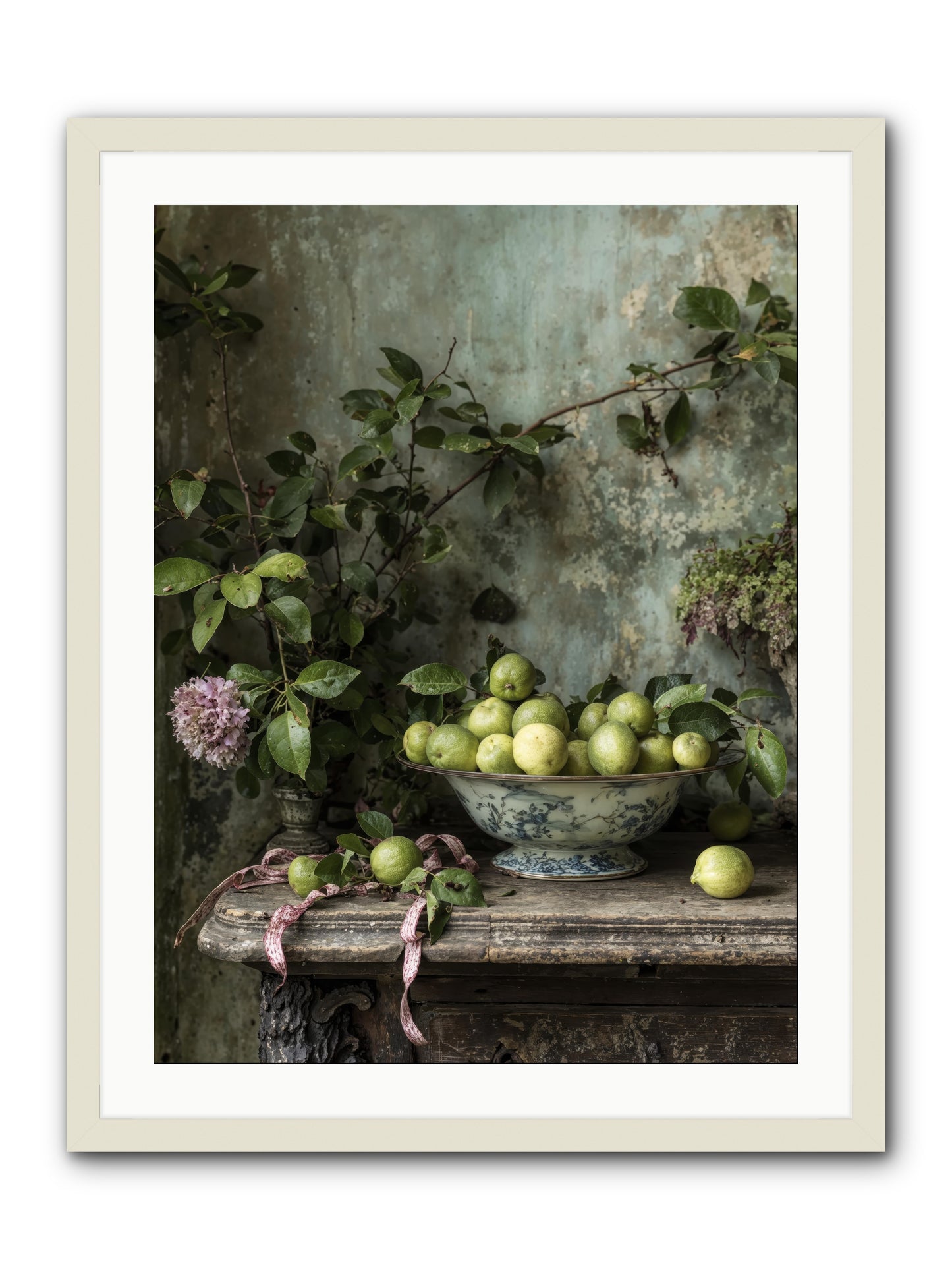 Plein Air -- Framed Print - White 24x32