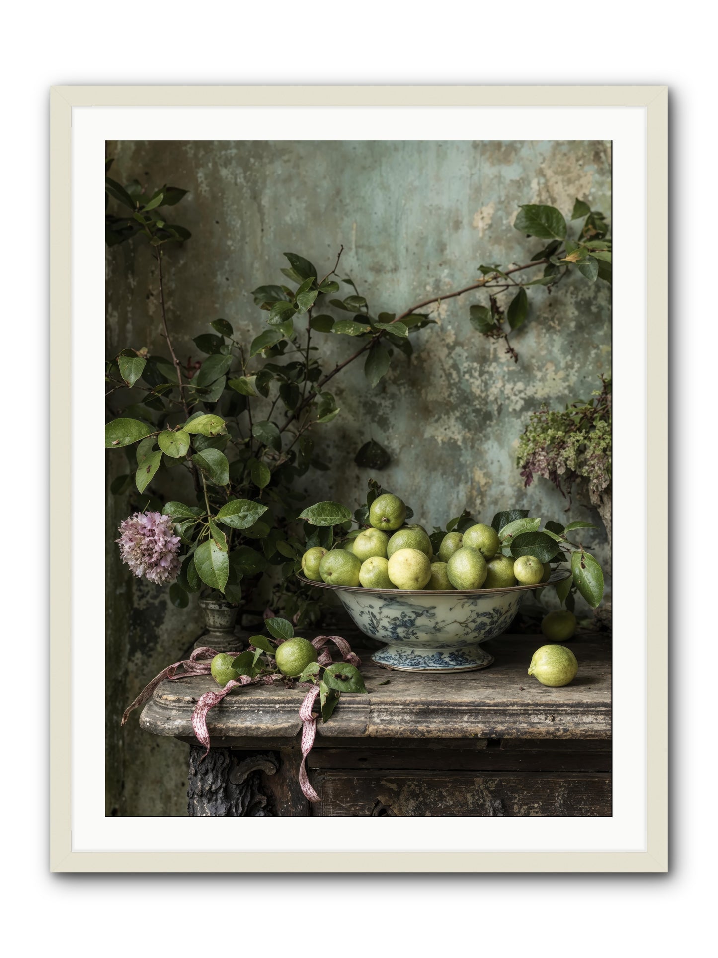 Plein Air -- Framed Print - White 30x40