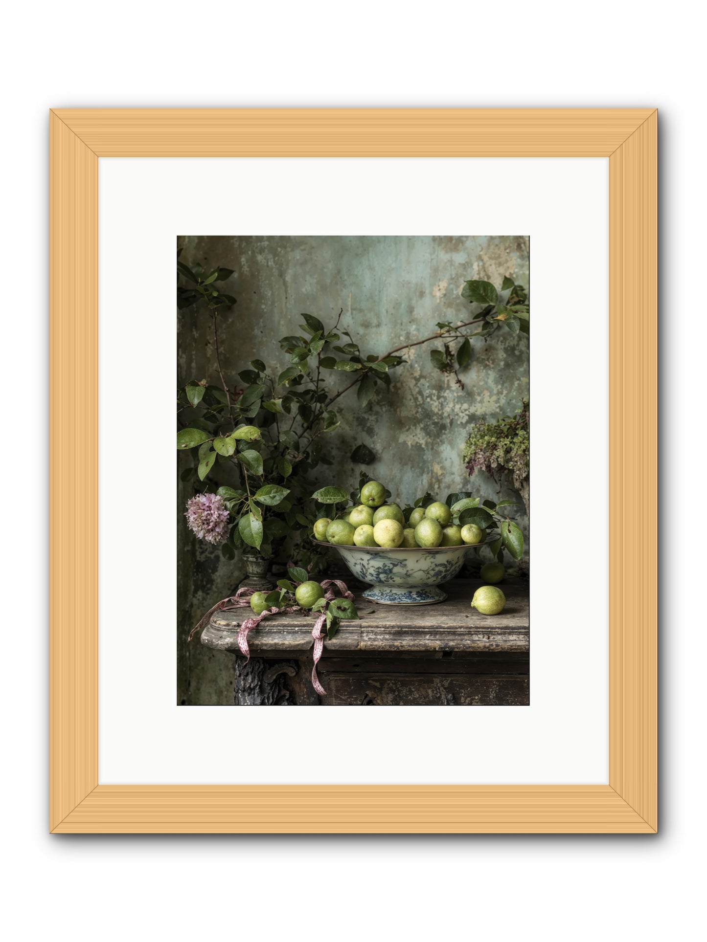 Plein Air -- Framed Print - Natural 9x12