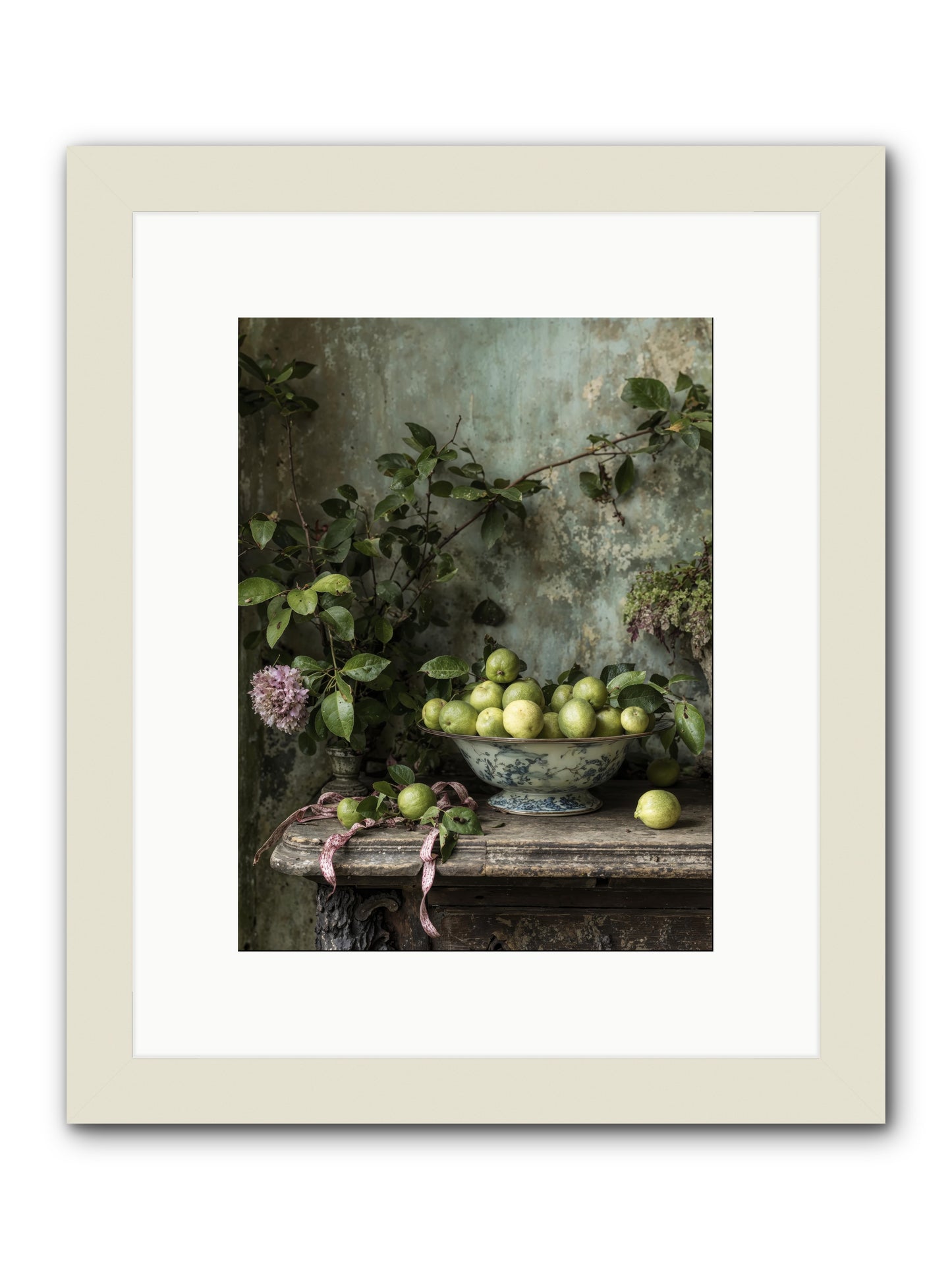 Plein Air -- Framed Print - White 9x12