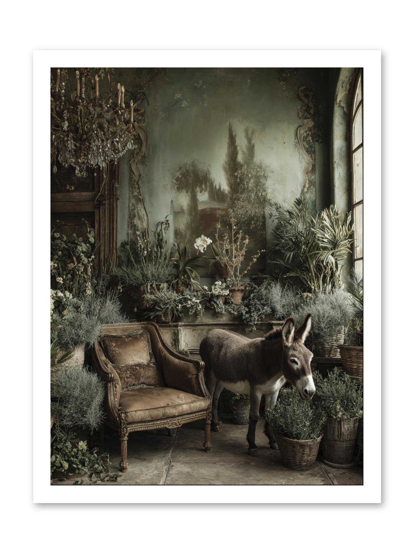 Plumdew -- Loose Canvas Print 18x24