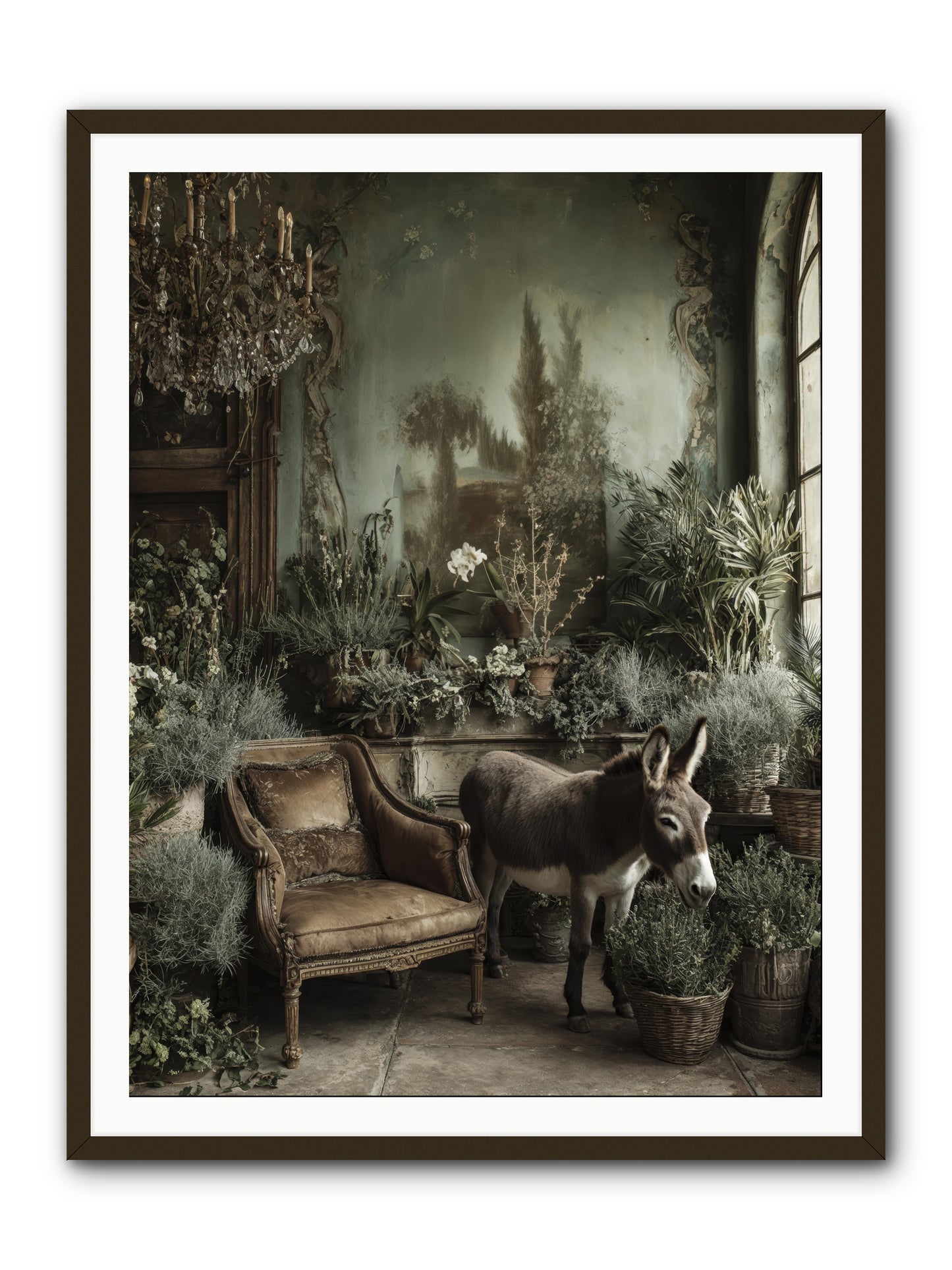 Plumdew -- Framed Print - Black 36x48