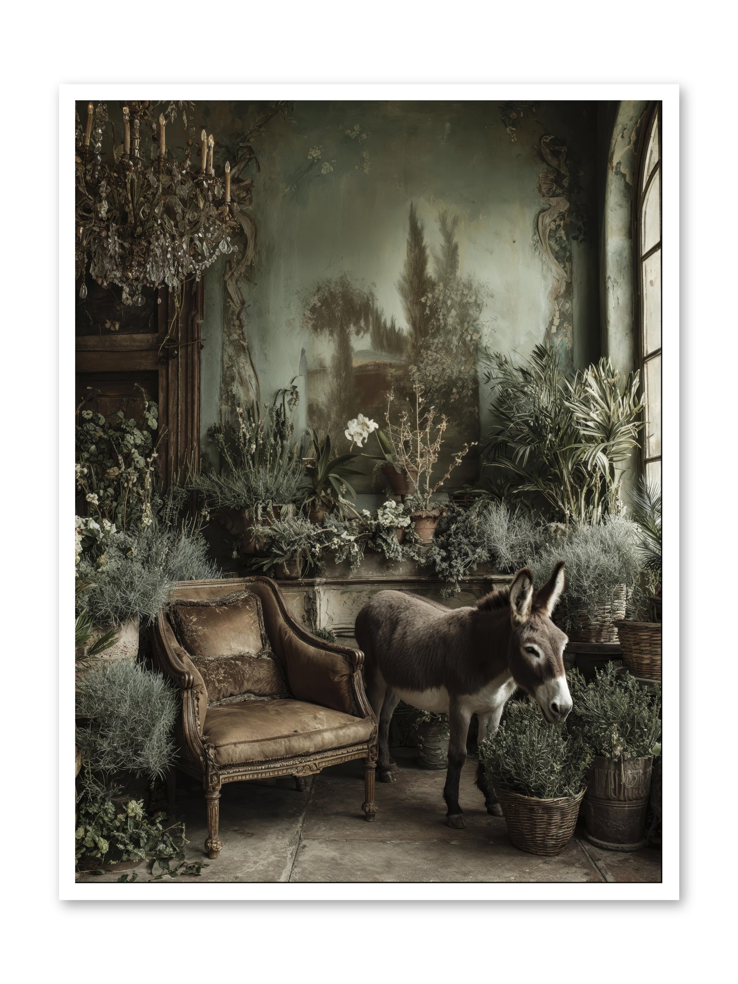 Plumdew -- Loose Canvas Print 36x48