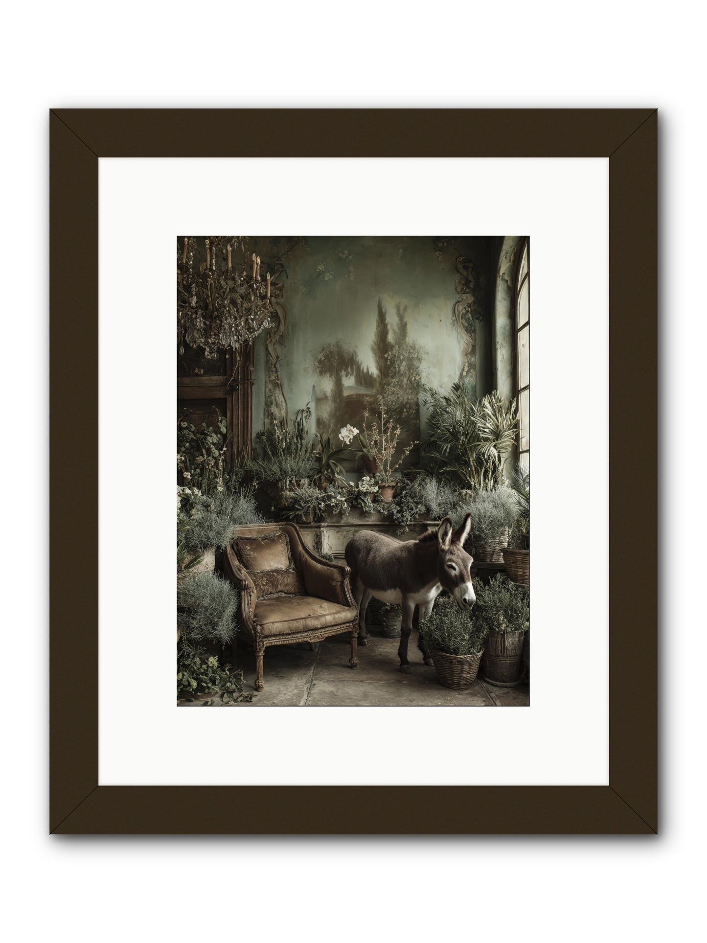 Plumdew -- Framed Print - Black 9x12