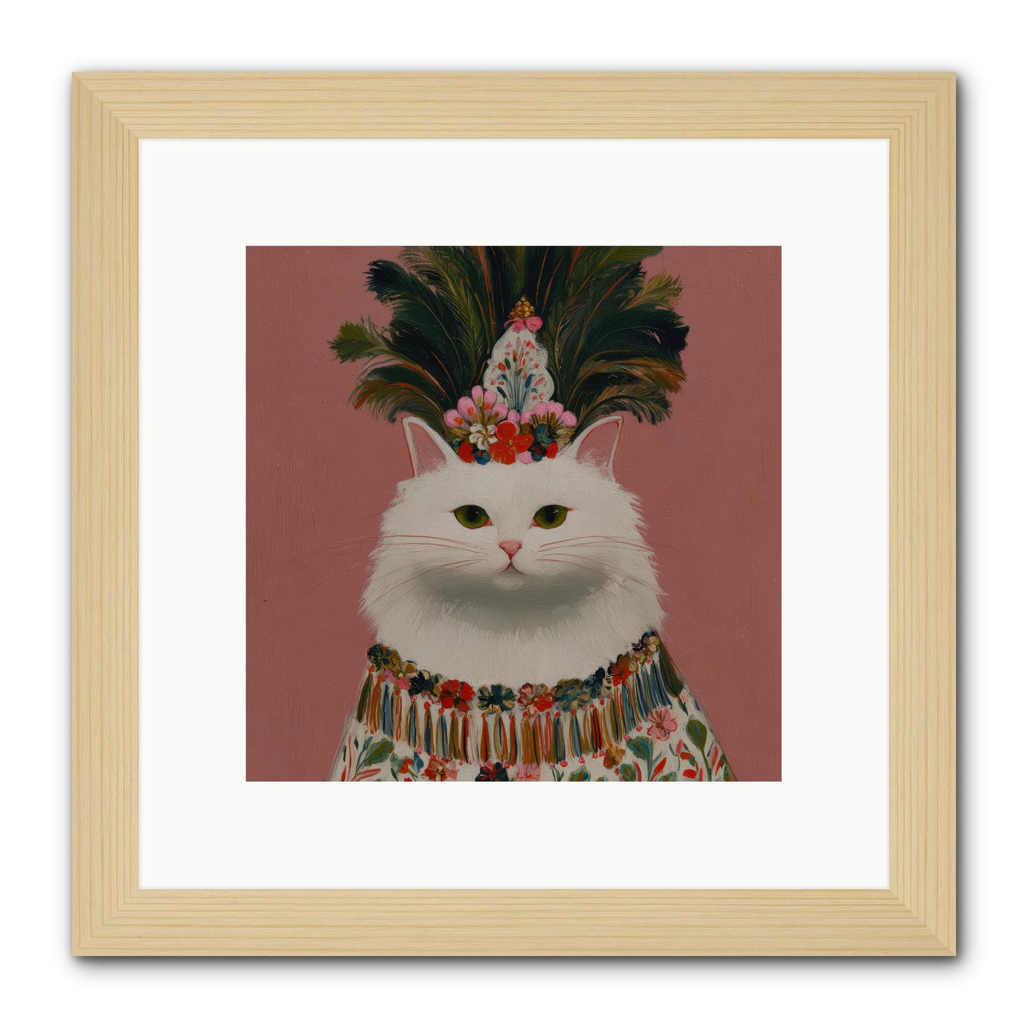 Plume and Petal — Plume-and-Petal-10x10-Framed-Print-Natural.jpg
