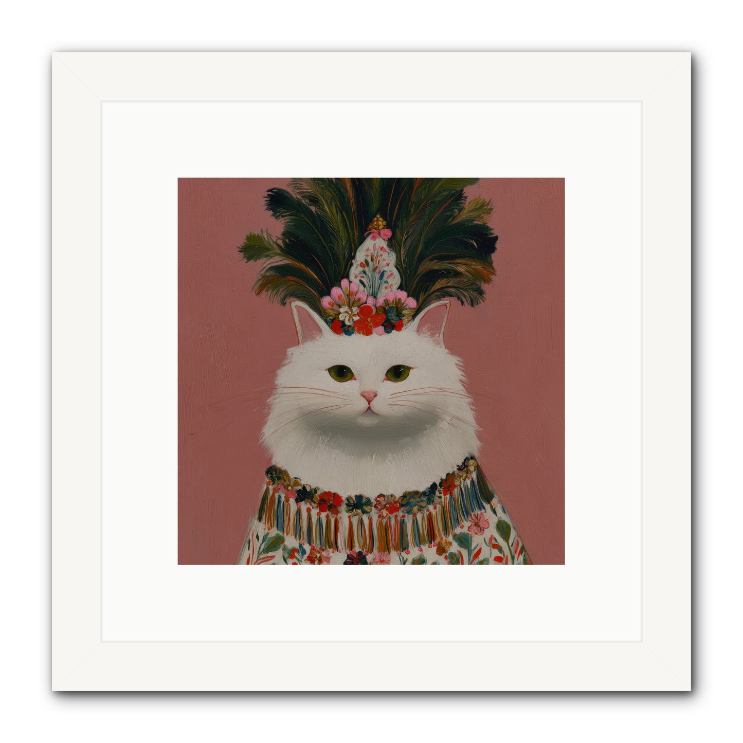 Plume and Petal — Plume-and-Petal-10x10-Framed-Print-White.jpg
