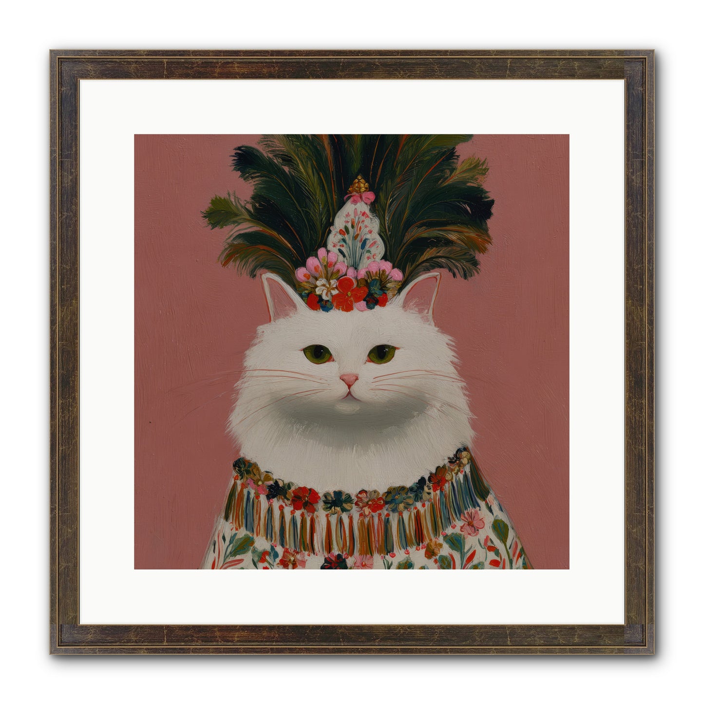 Plume and Petal — Plume-and-Petal-16x16-Framed-Print-Slimwoods-Black-Gold.jpg
