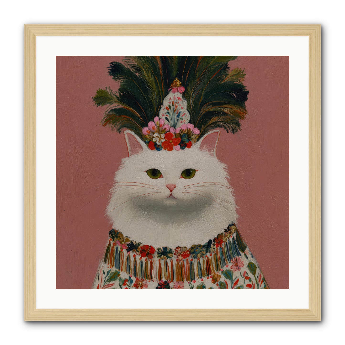 Plume and Petal — Plume-and-Petal-24x24-Framed-Print-Natural.jpg