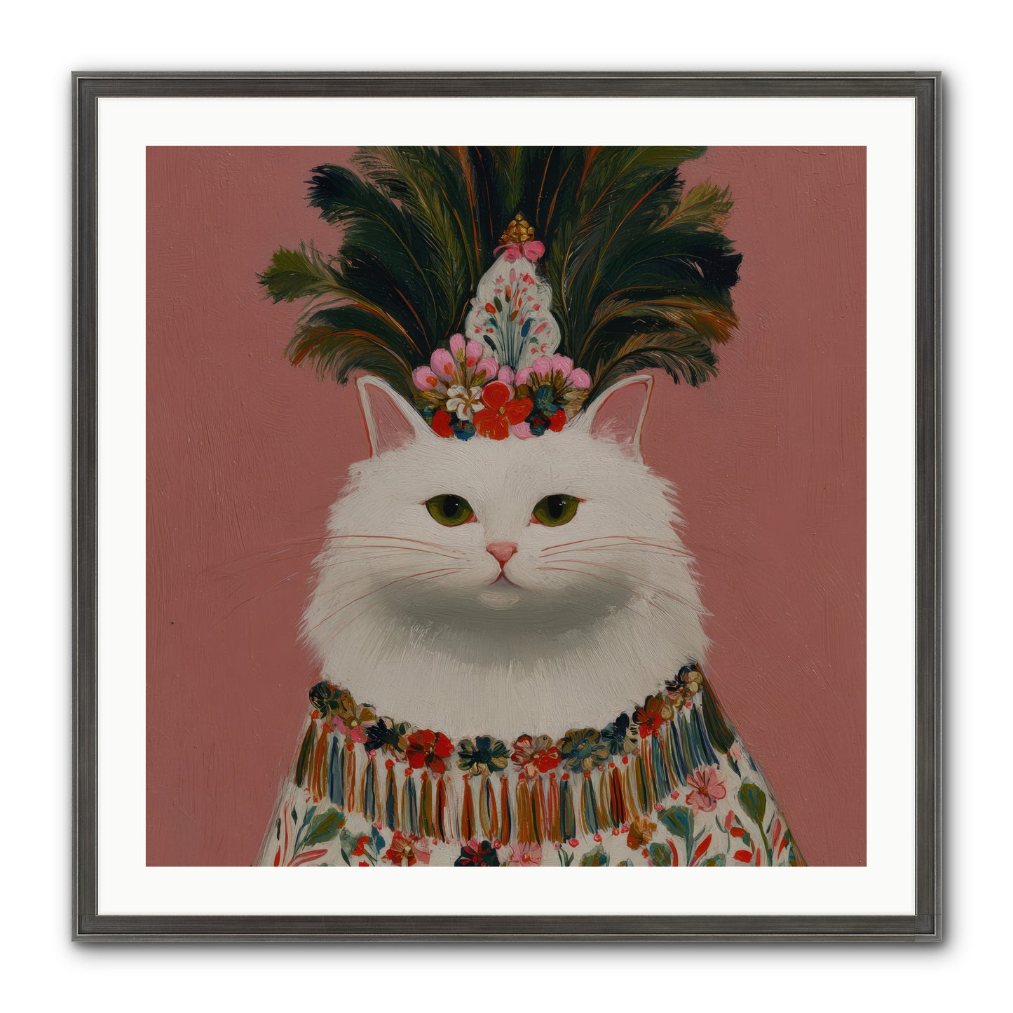 Plume and Petal — Plume-and-Petal-30x30-Framed-Print-Slimwoods-Black-Silver.jpg