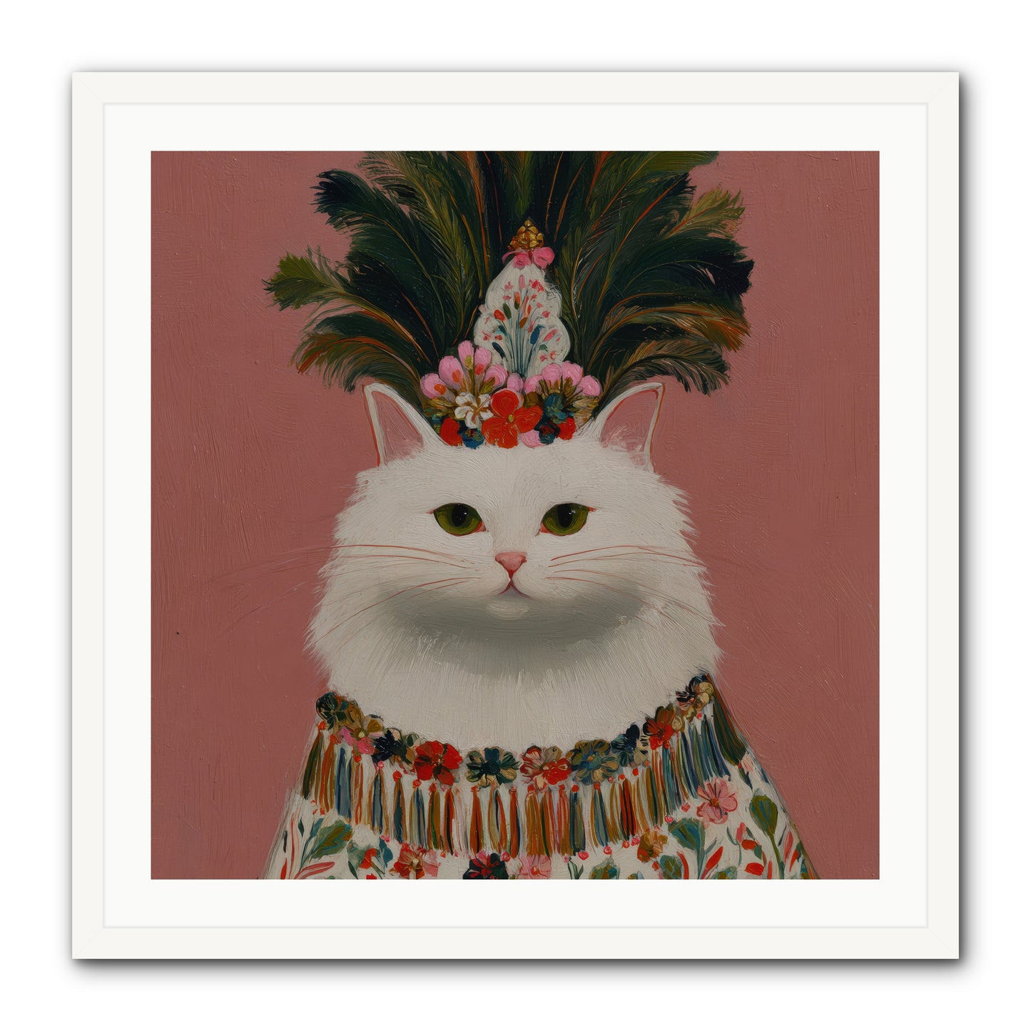 Plume and Petal — Plume-and-Petal-30x30-Framed-Print-White.jpg