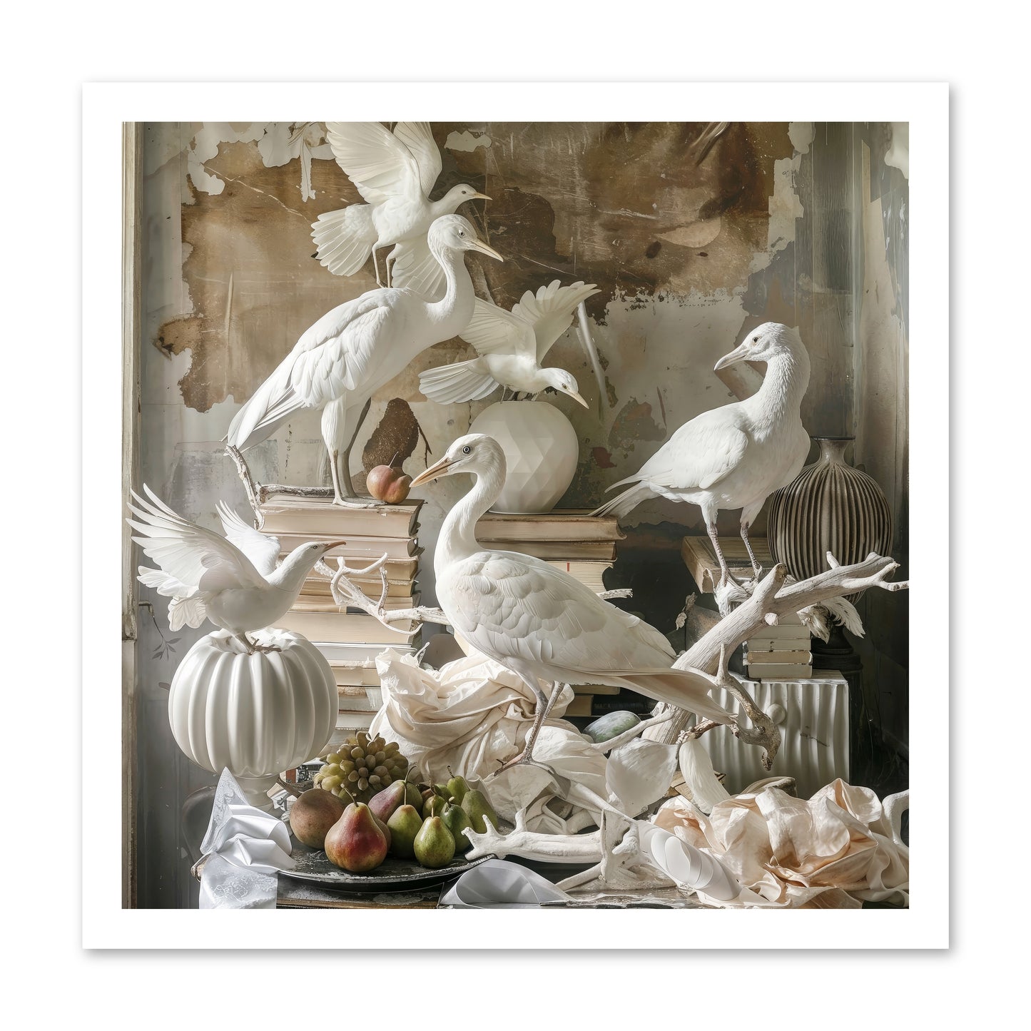 Plumes Of The Grand Tour -- Paper Print 20x20