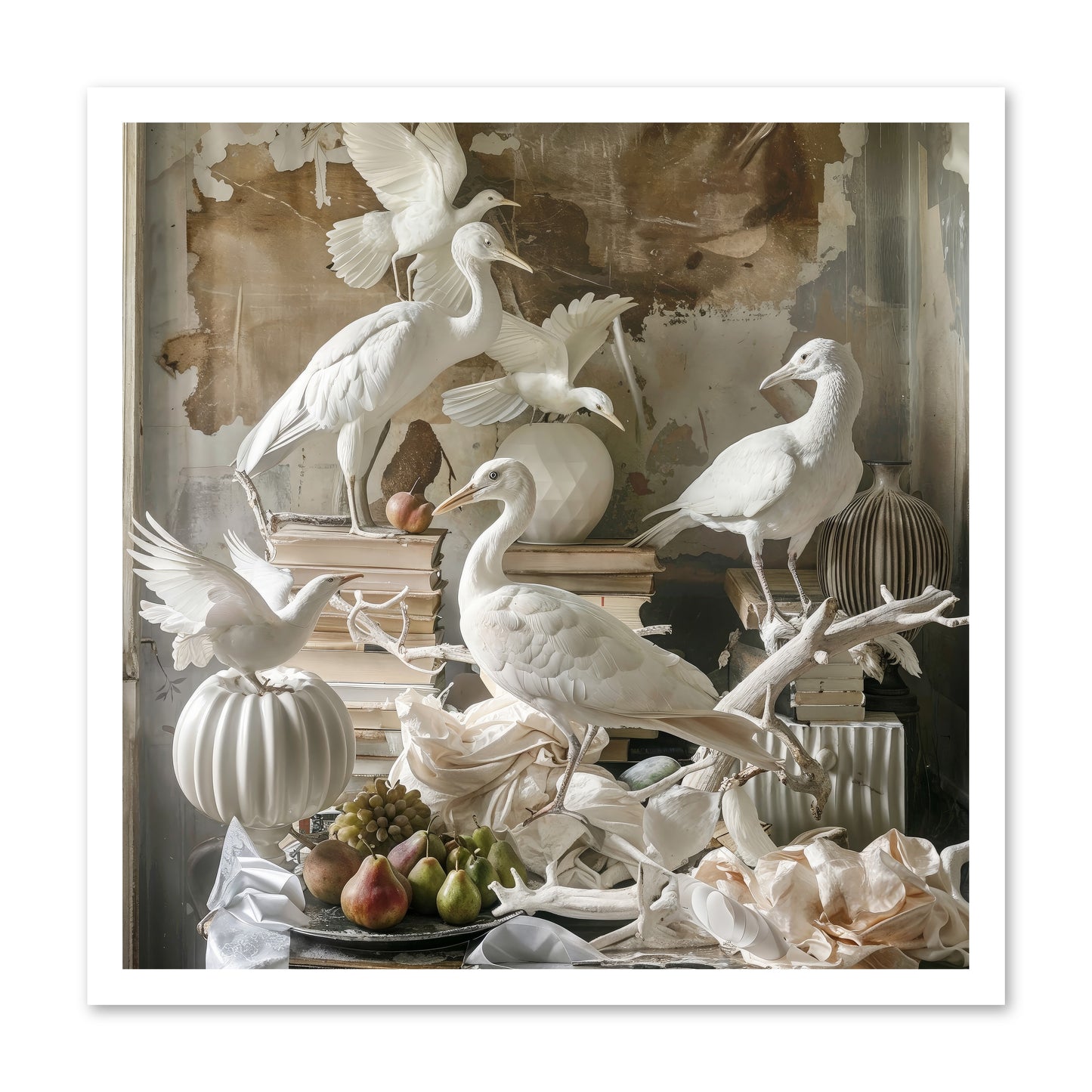 Plumes Of The Grand Tour -- Paper Print 24x24