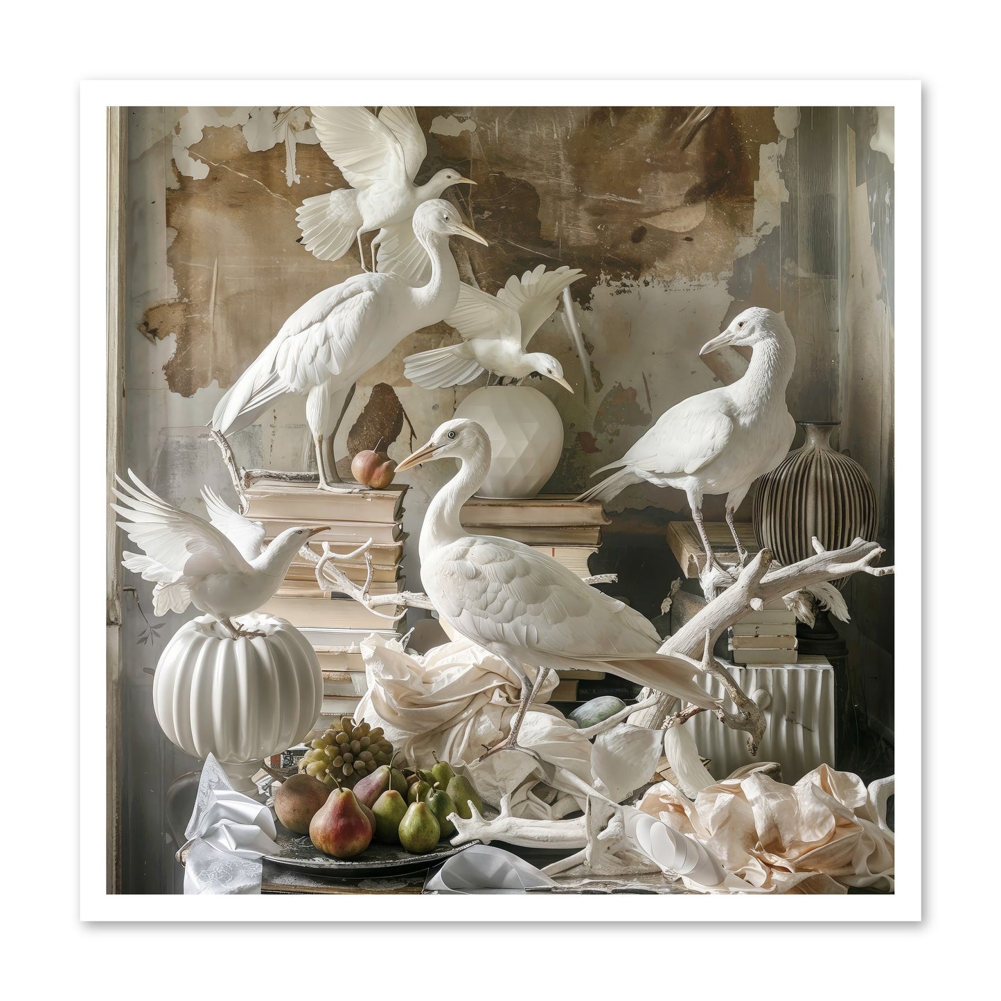 Plumes Of The Grand Tour -- Paper Print 30x30