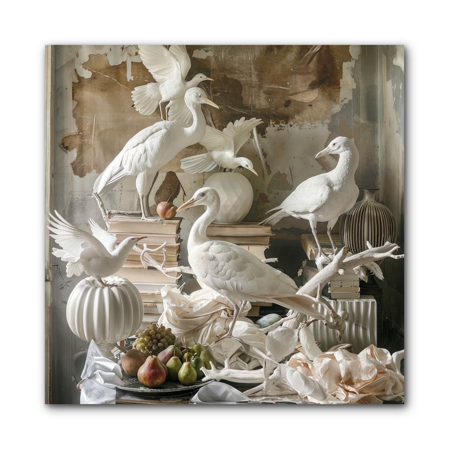 Plumes Of The Grand Tour -- Wrapped Canvas 10x10