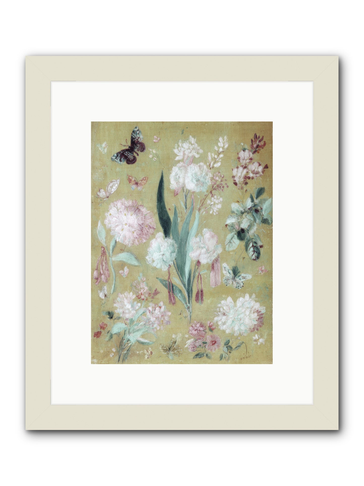 Plumfield Correspondence -- Framed Print - White 9x12