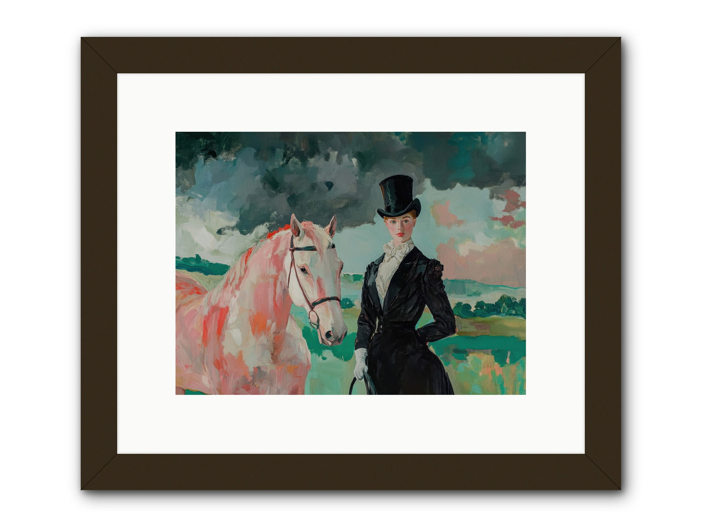 Pocket Full of Stars -- Framed Print - Black 12x9