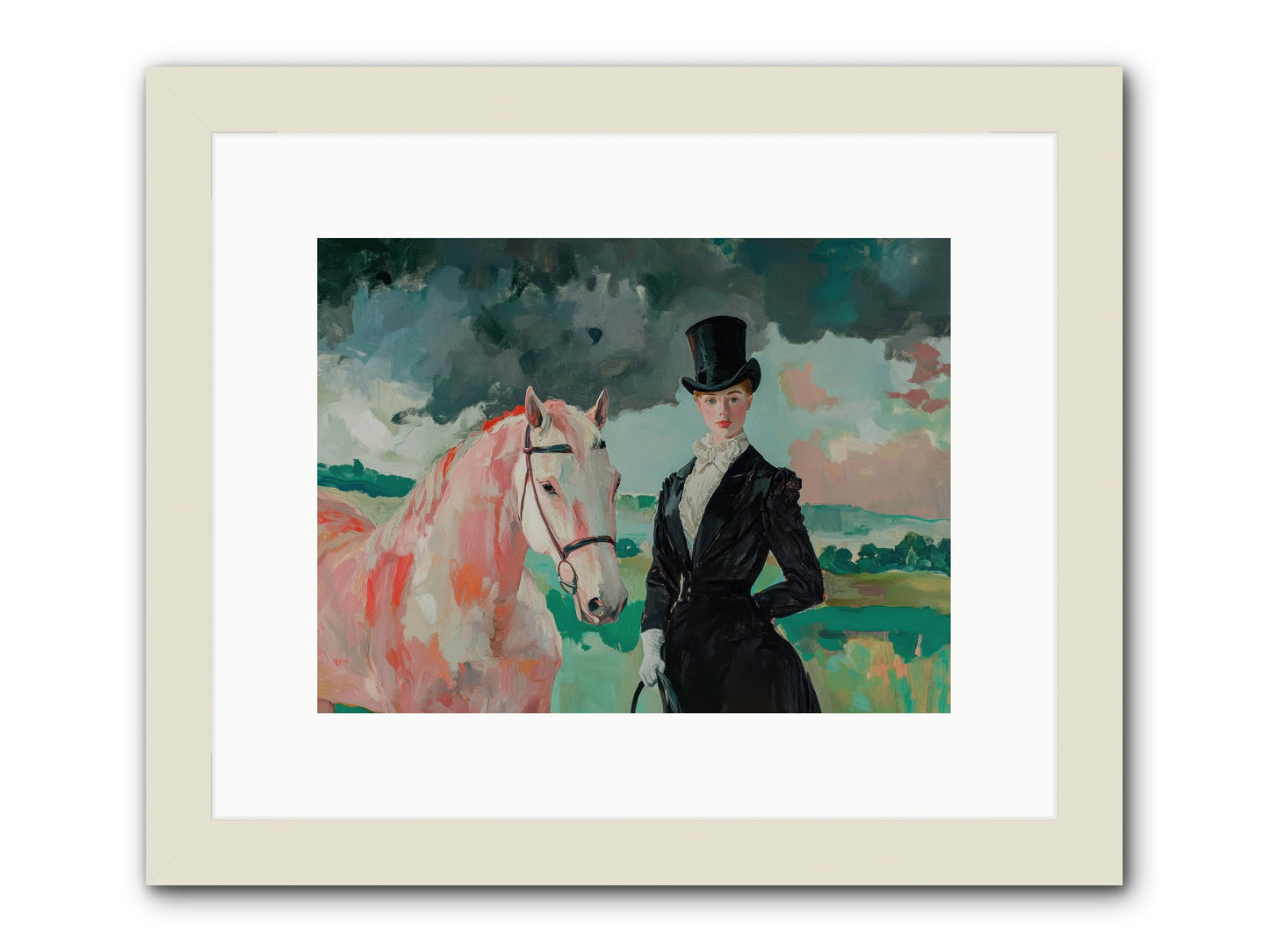 Pocket Full of Stars -- Framed Print - White 12x9
