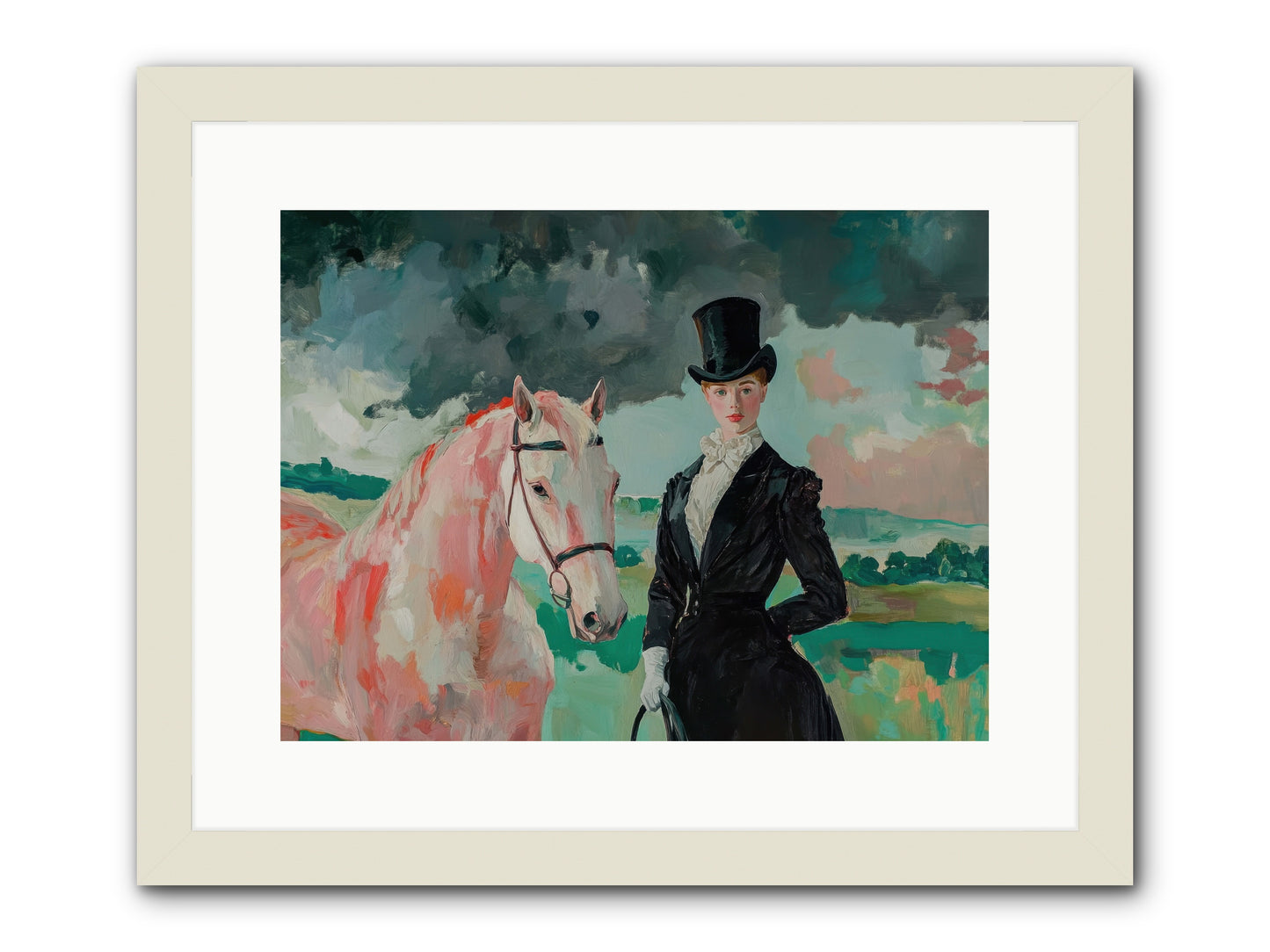 Pocket Full of Stars -- Framed Print - White 16x12