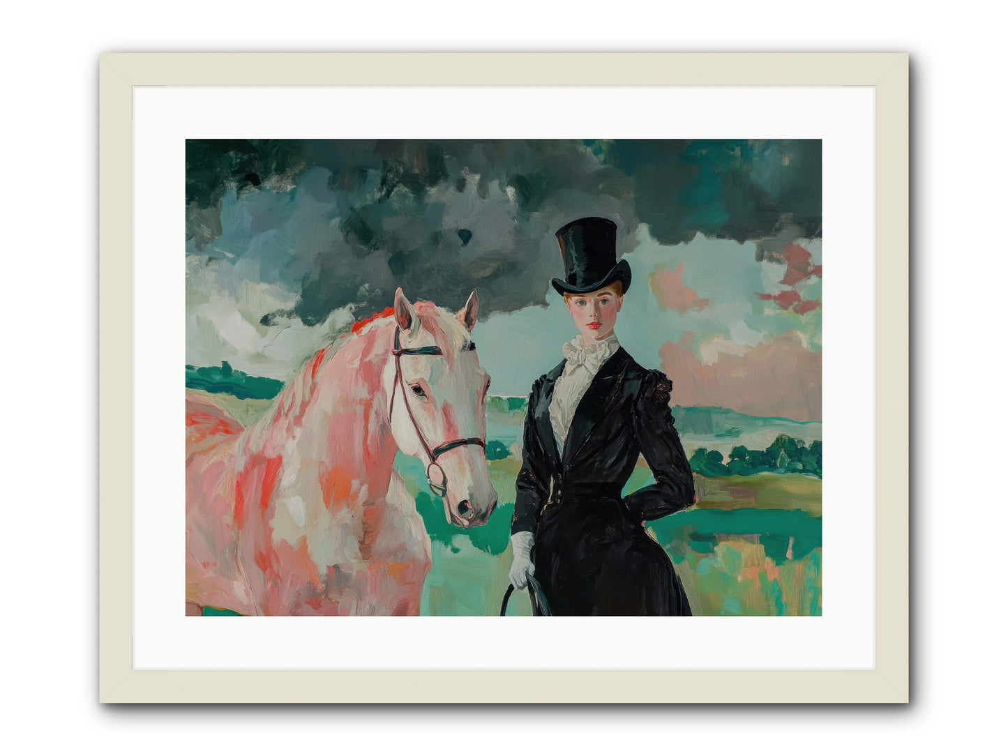 Pocket Full of Stars -- Framed Print - White 24x18