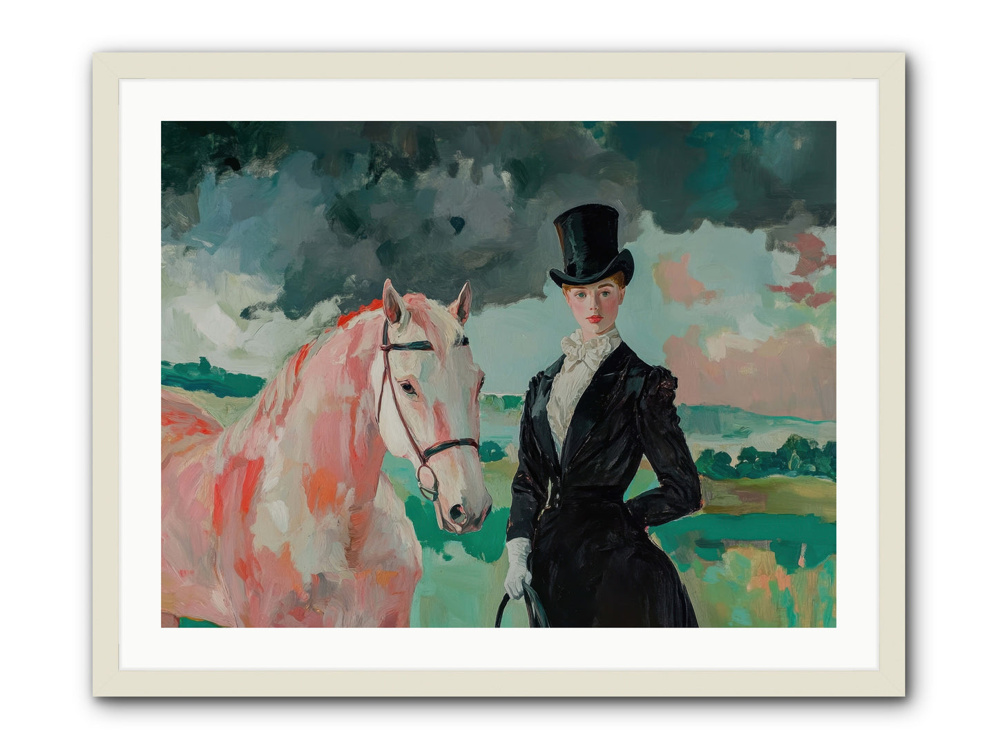 Pocket Full of Stars -- Framed Print - White 32x24