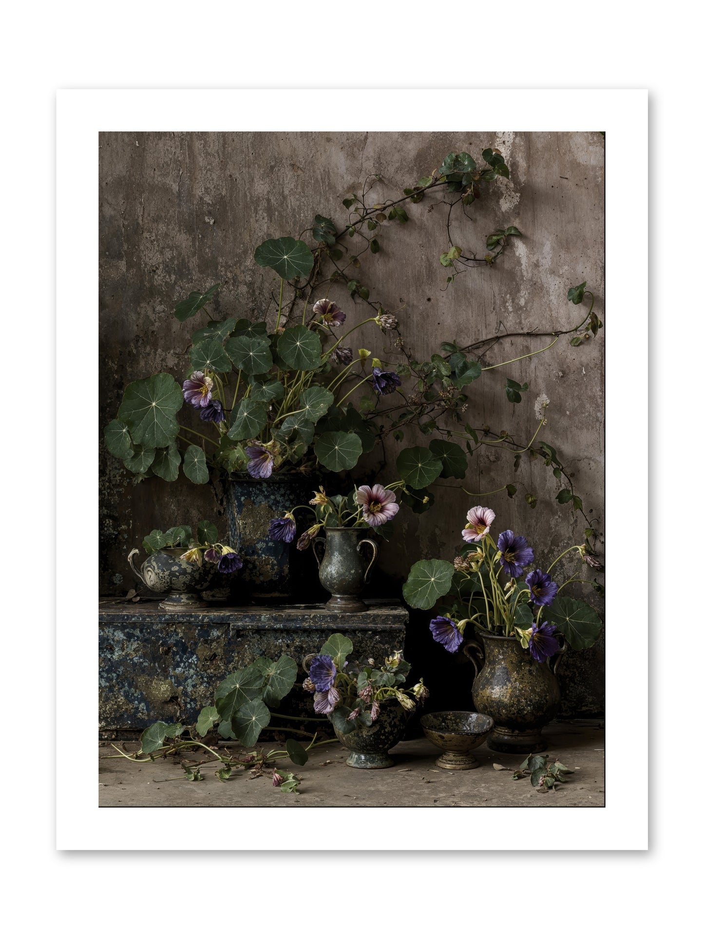 Poetry grows -- Paper Print 12x16