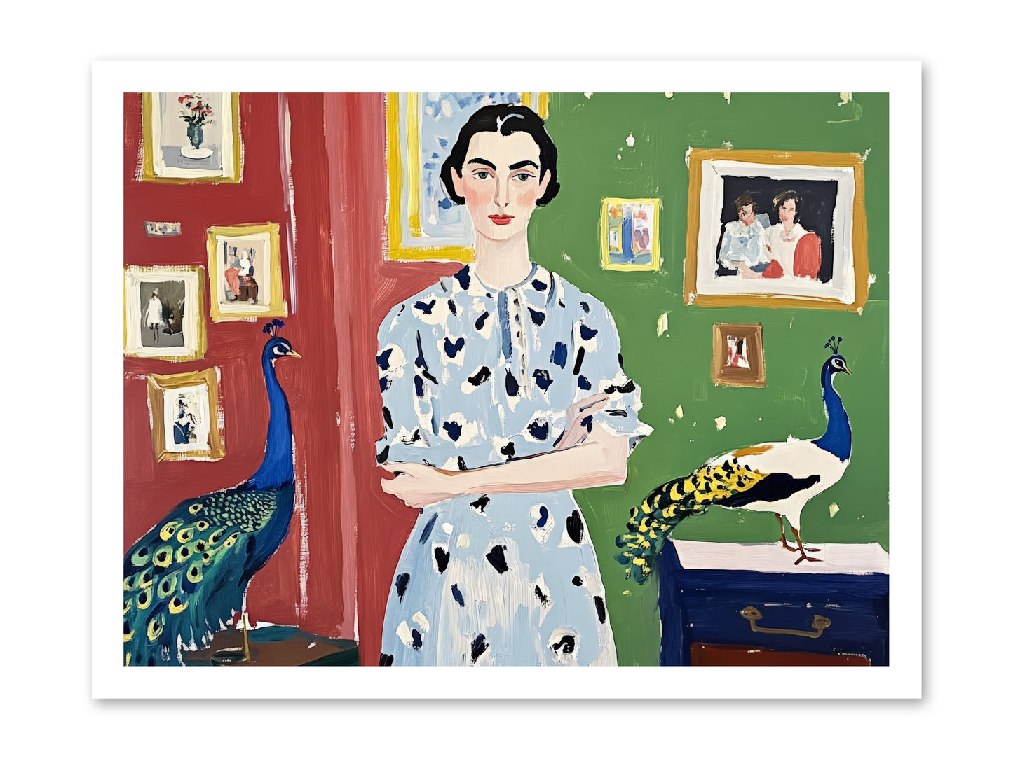 Poet's Corner -- Loose Canvas Print 24x18