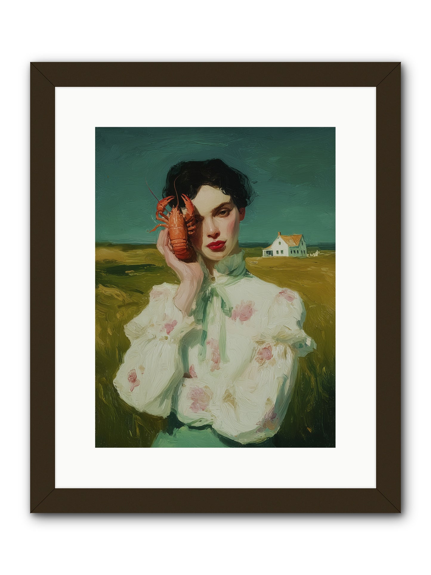 Point's Edge -- Framed Print - Black 12x16