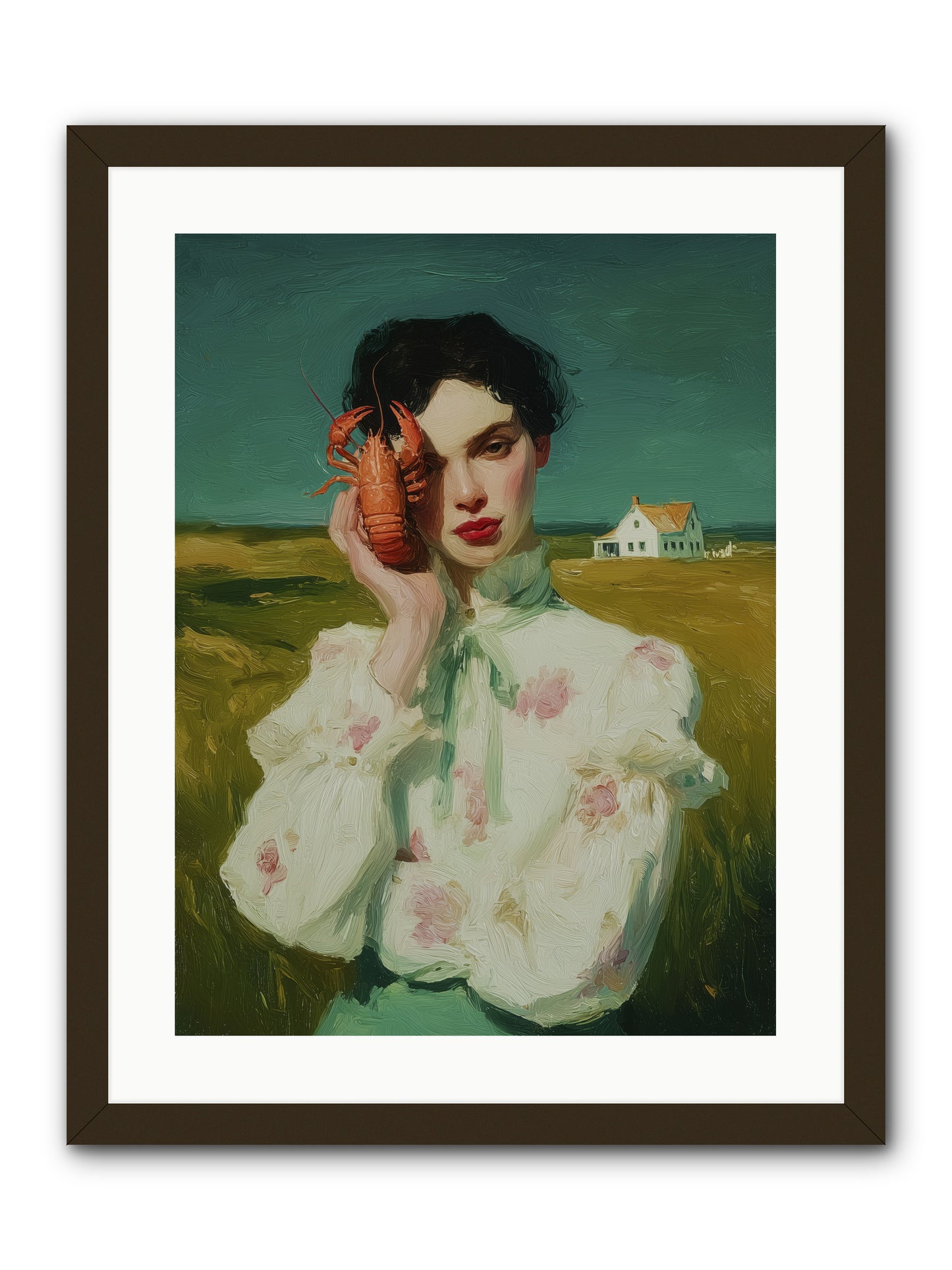 Point's Edge -- Framed Print - Black 18x24