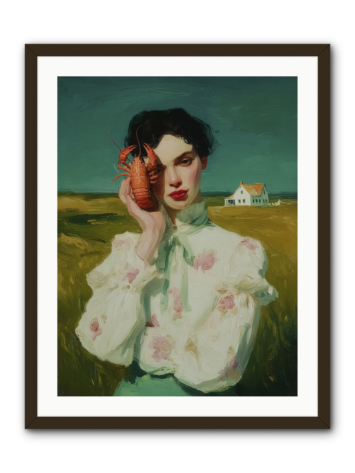 Point's Edge -- Framed Print - Black 24x32