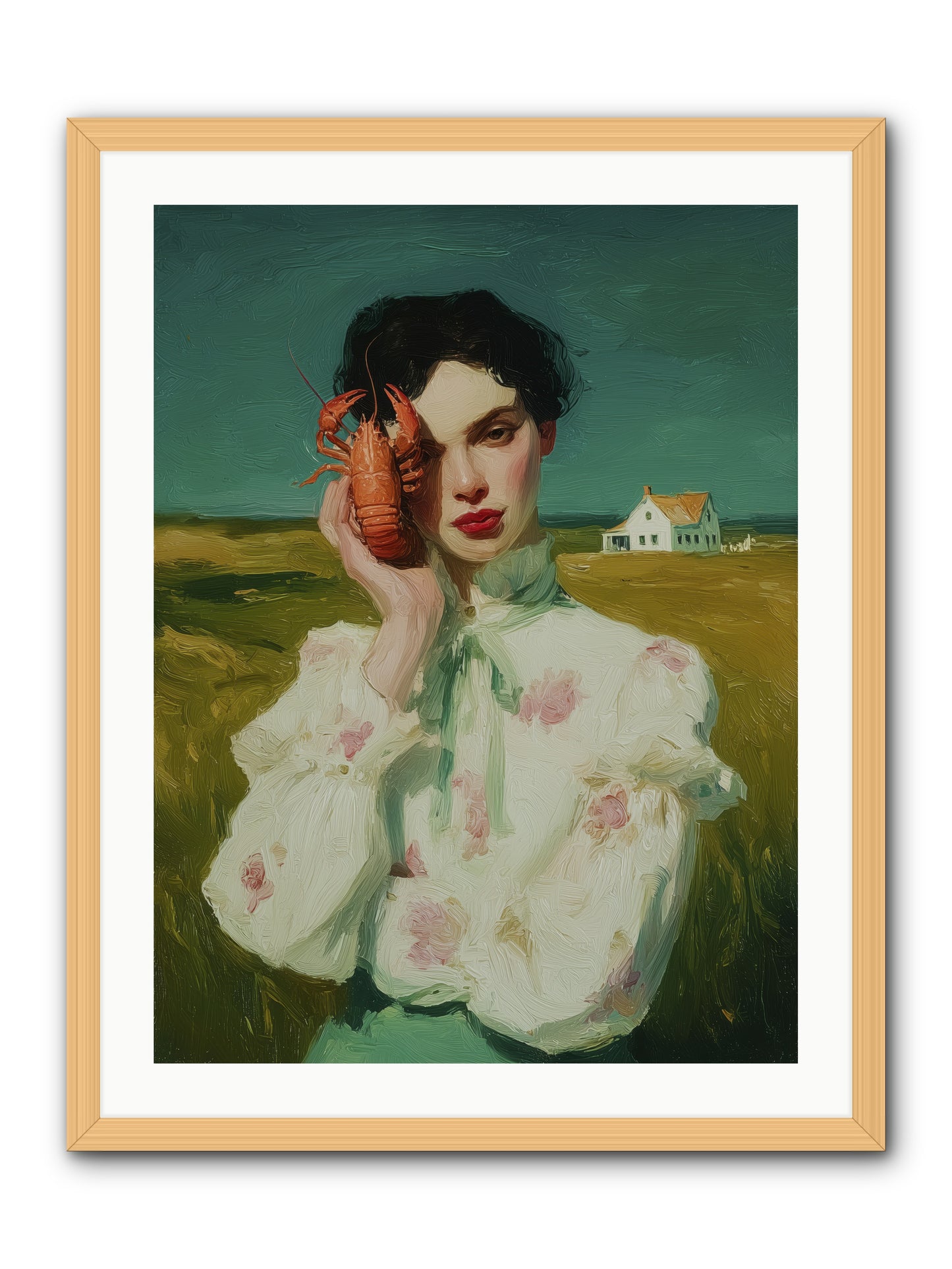 Point's Edge -- Framed Print - Natural 24x32