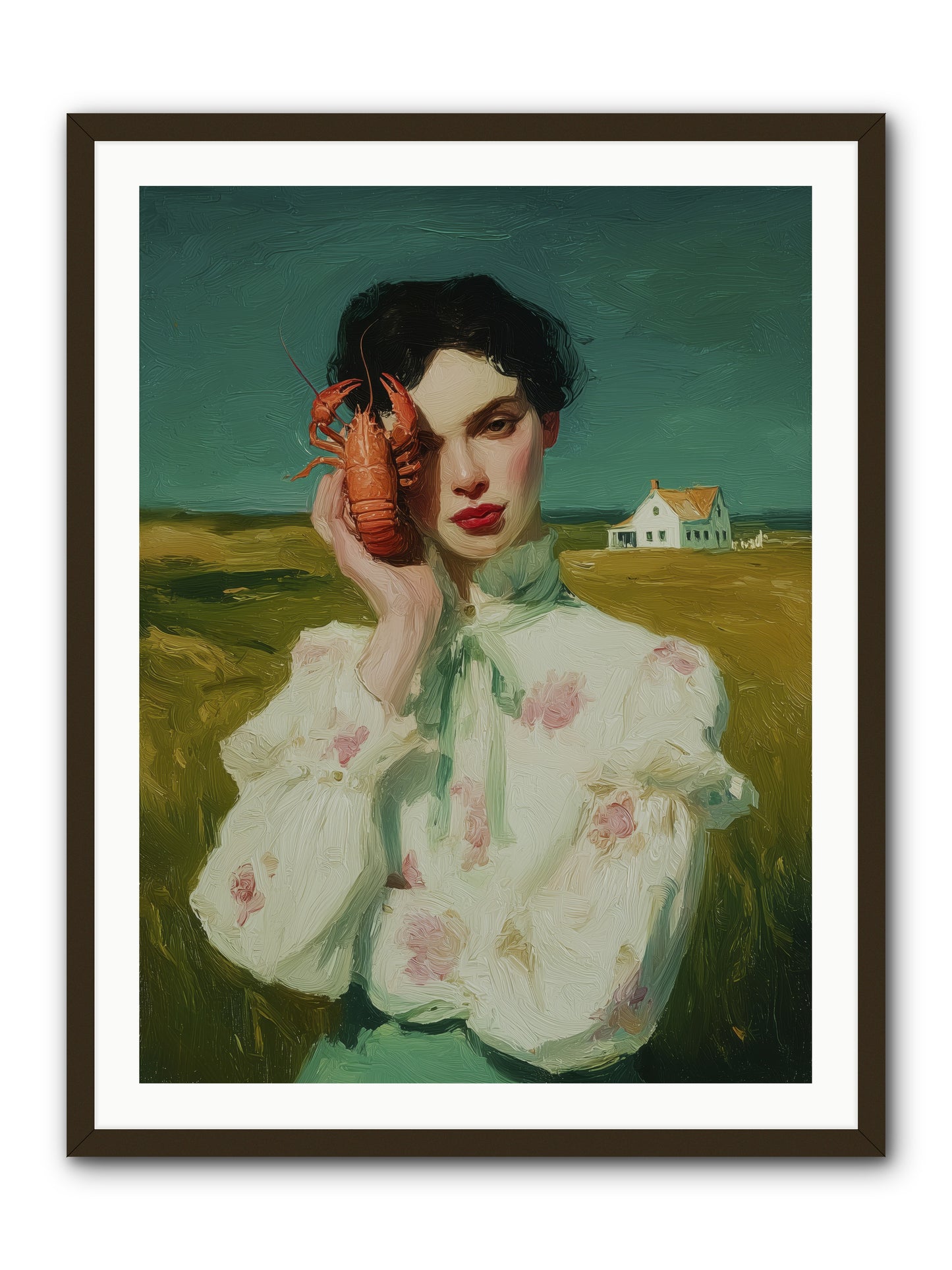 Point's Edge -- Framed Print - Black 30x40