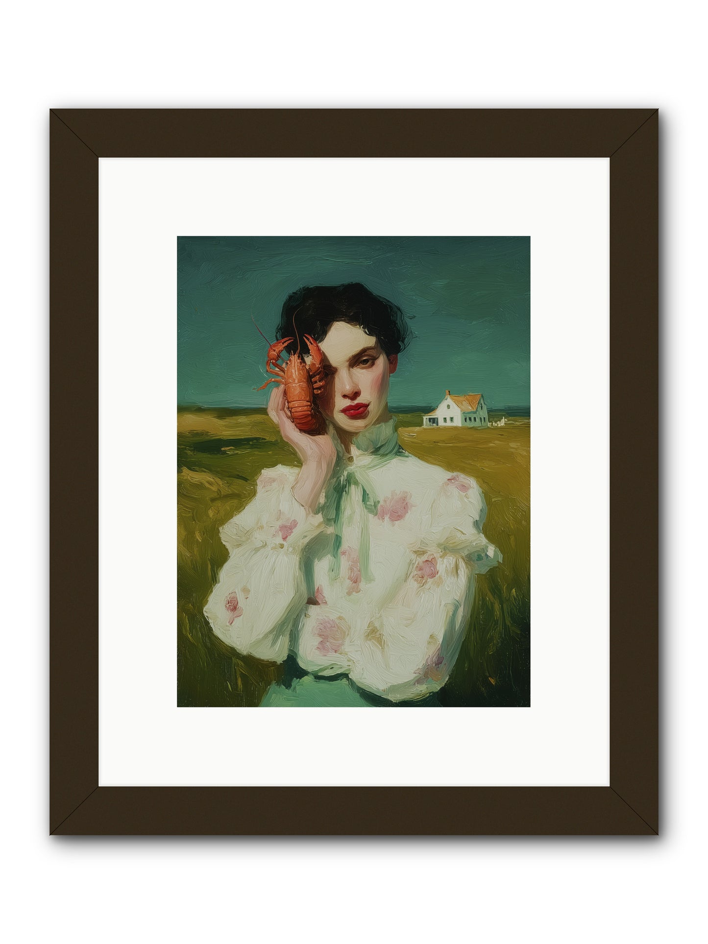 Point's Edge -- Framed Print - Black 9x12