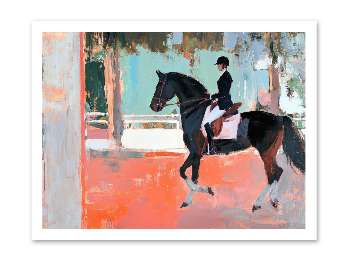 Poised Tradition -- Paper Print 24x18
