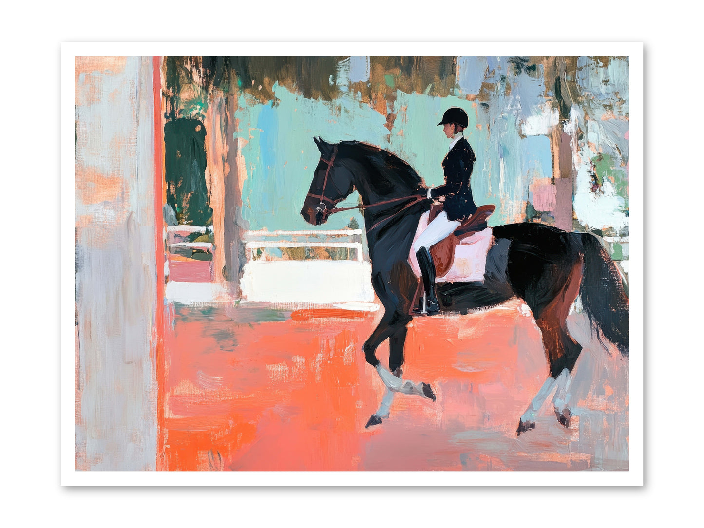 Poised Tradition -- Paper Print 40x30
