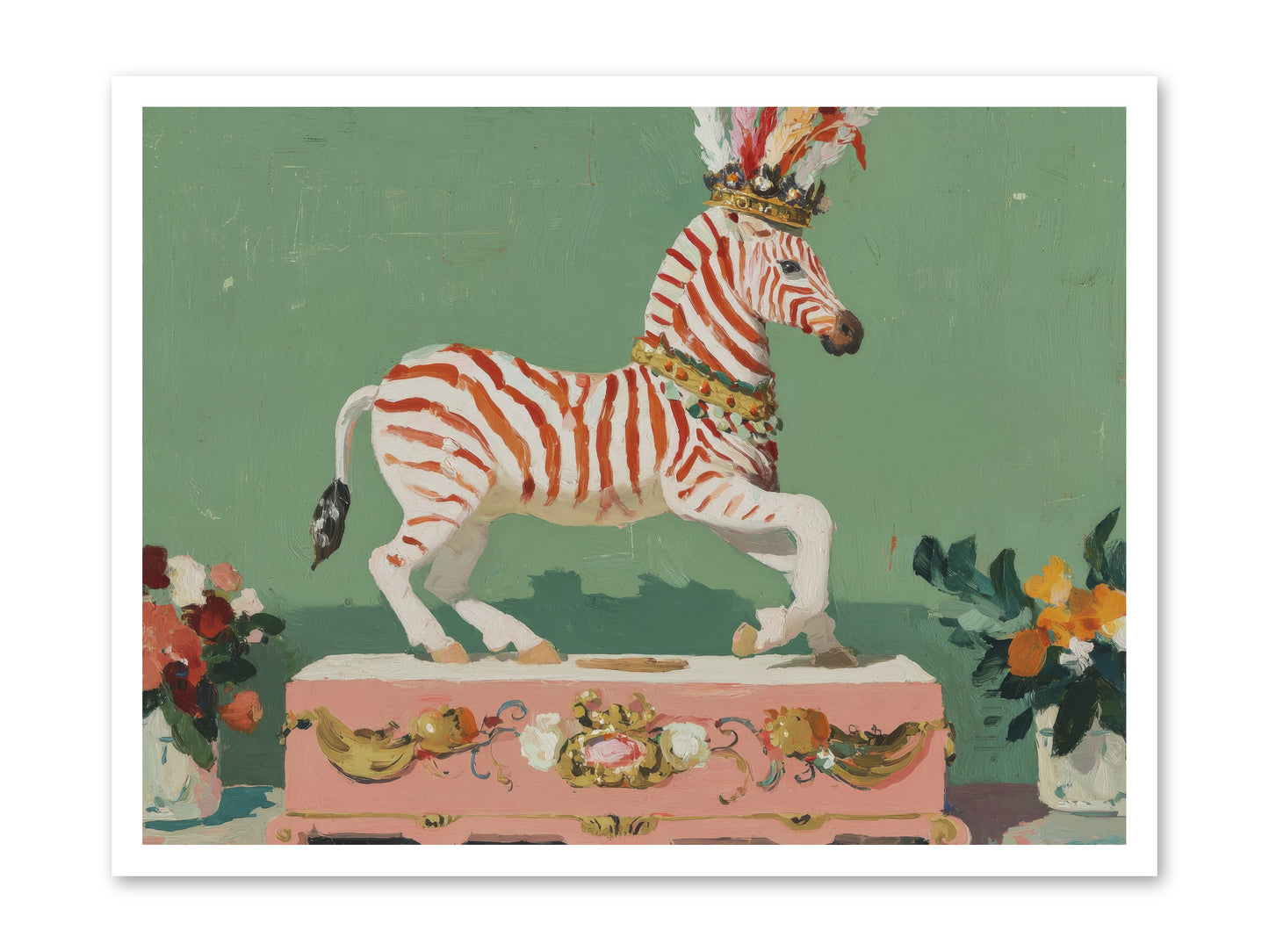 Poised in Wonder -- Paper Print 32x24