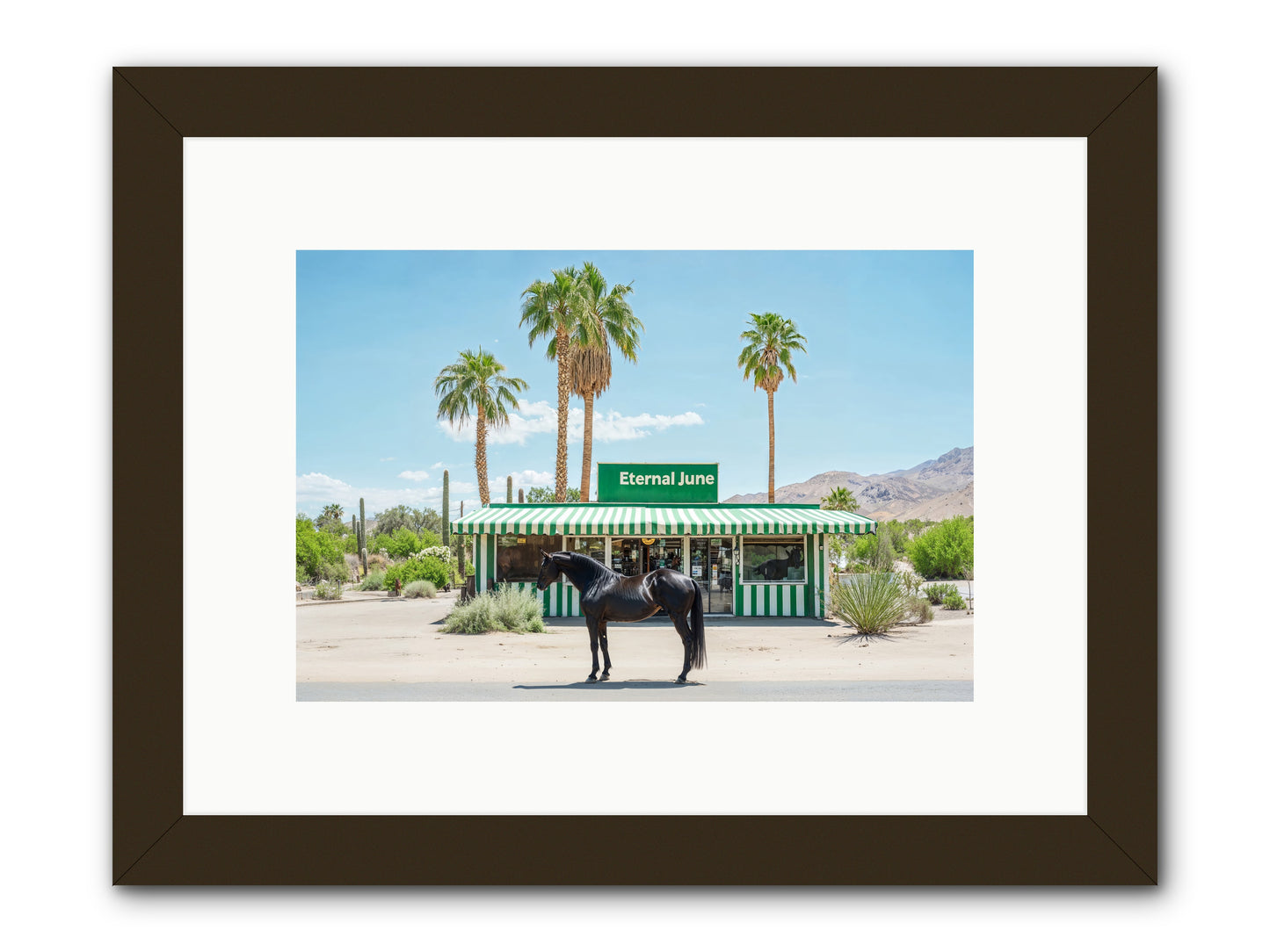 Polaroids Of Yesterday -- Framed Print - Black 12x8