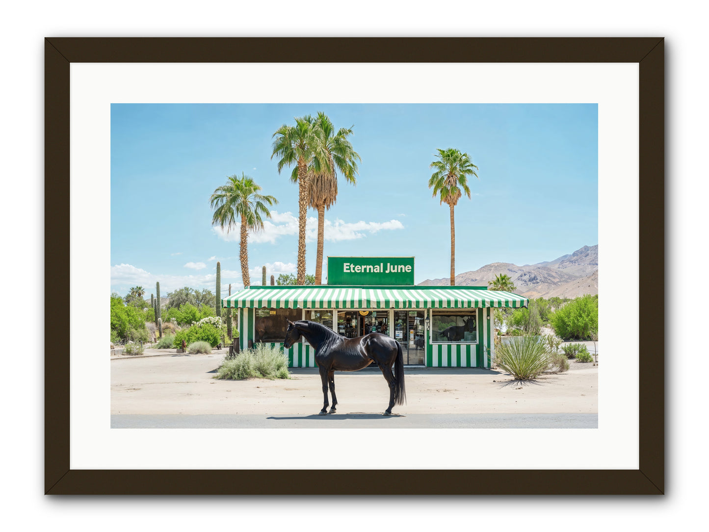 Polaroids Of Yesterday -- Framed Print - Black 24x16